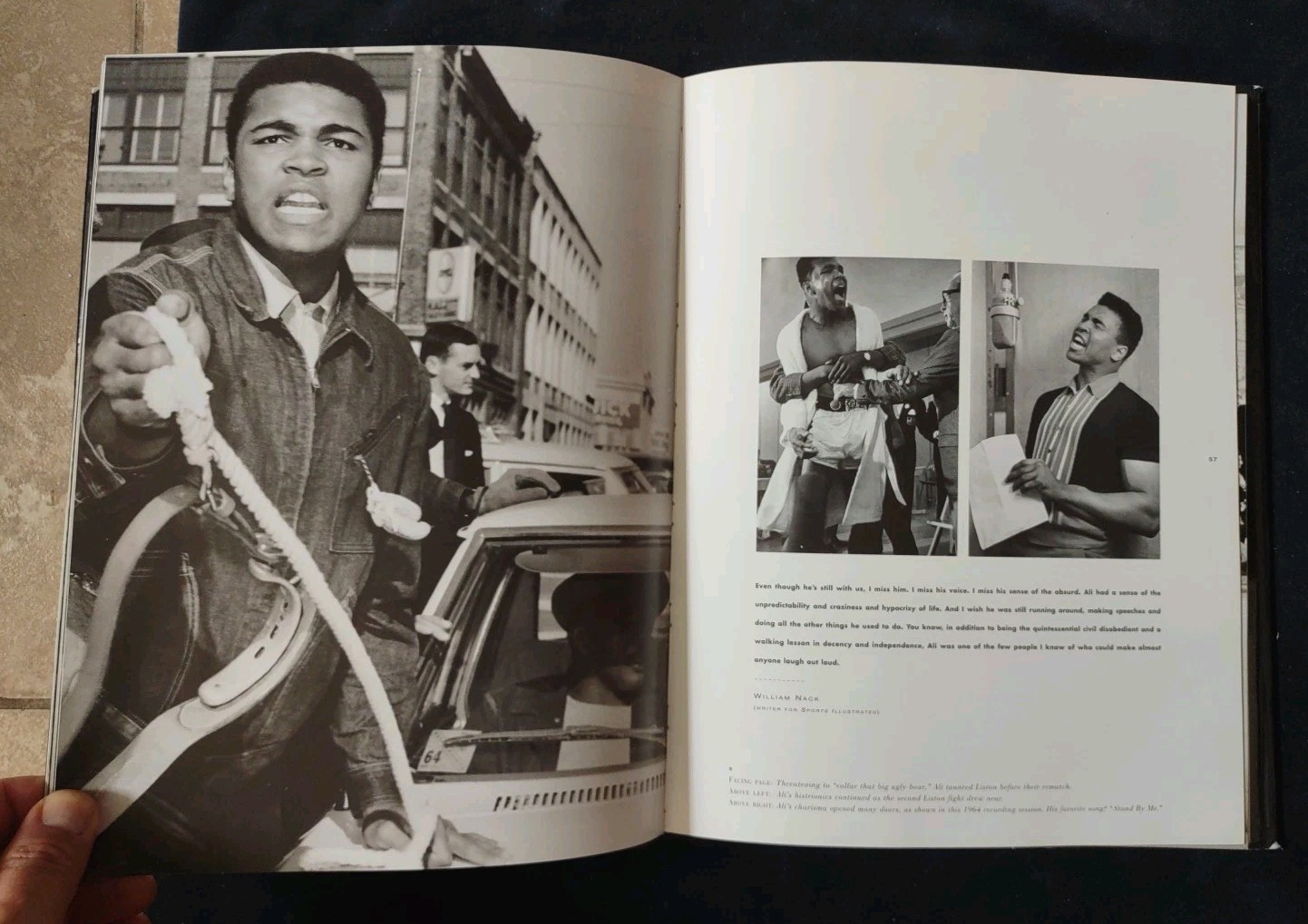 Muhammad Ali In Perspective Photographs Thomas Hauser Hardcover Book Clay Boxing