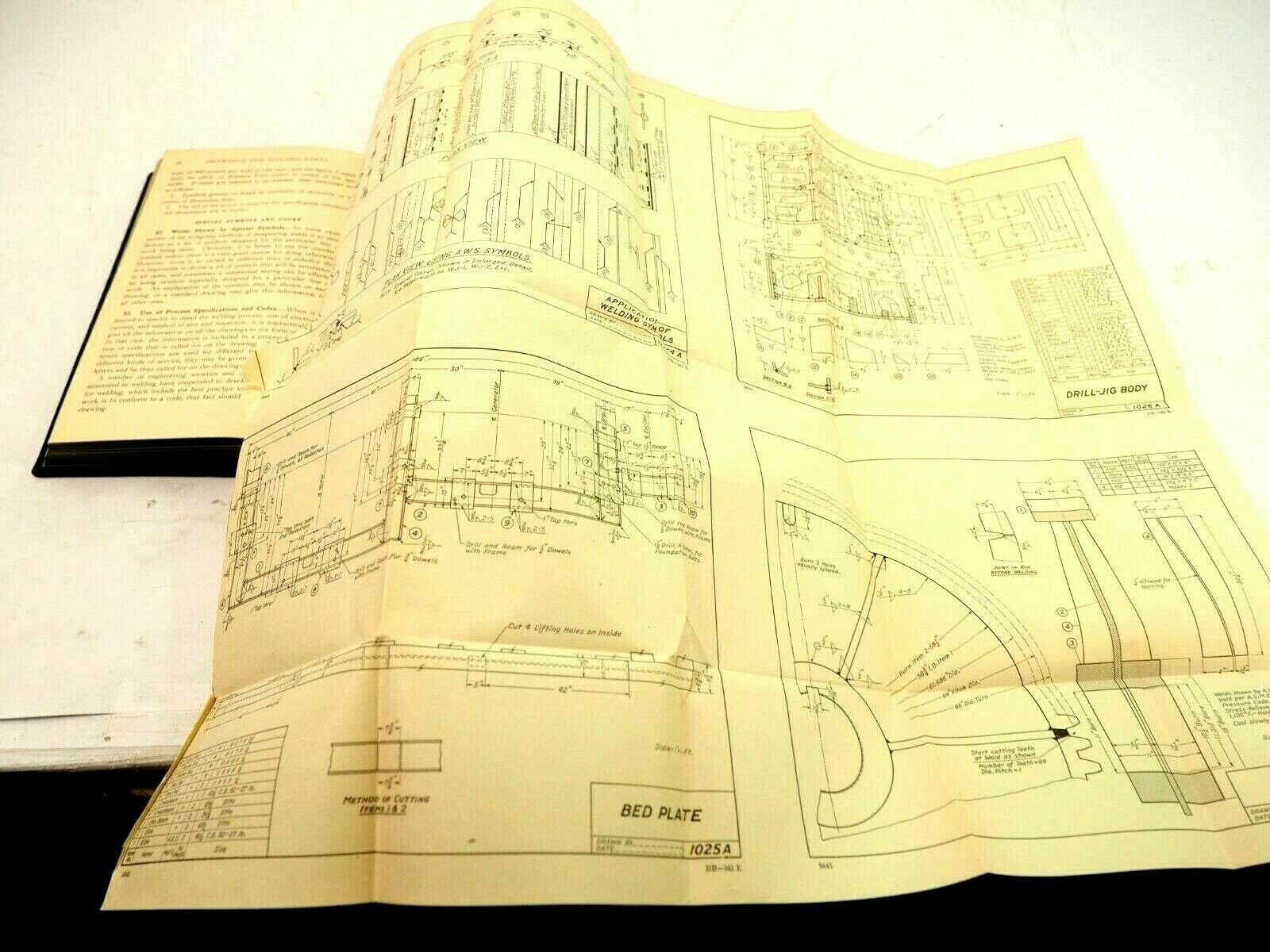 Geometrical Drawing by R.B. Lincoln Hardcover International Textbook Co. 1944