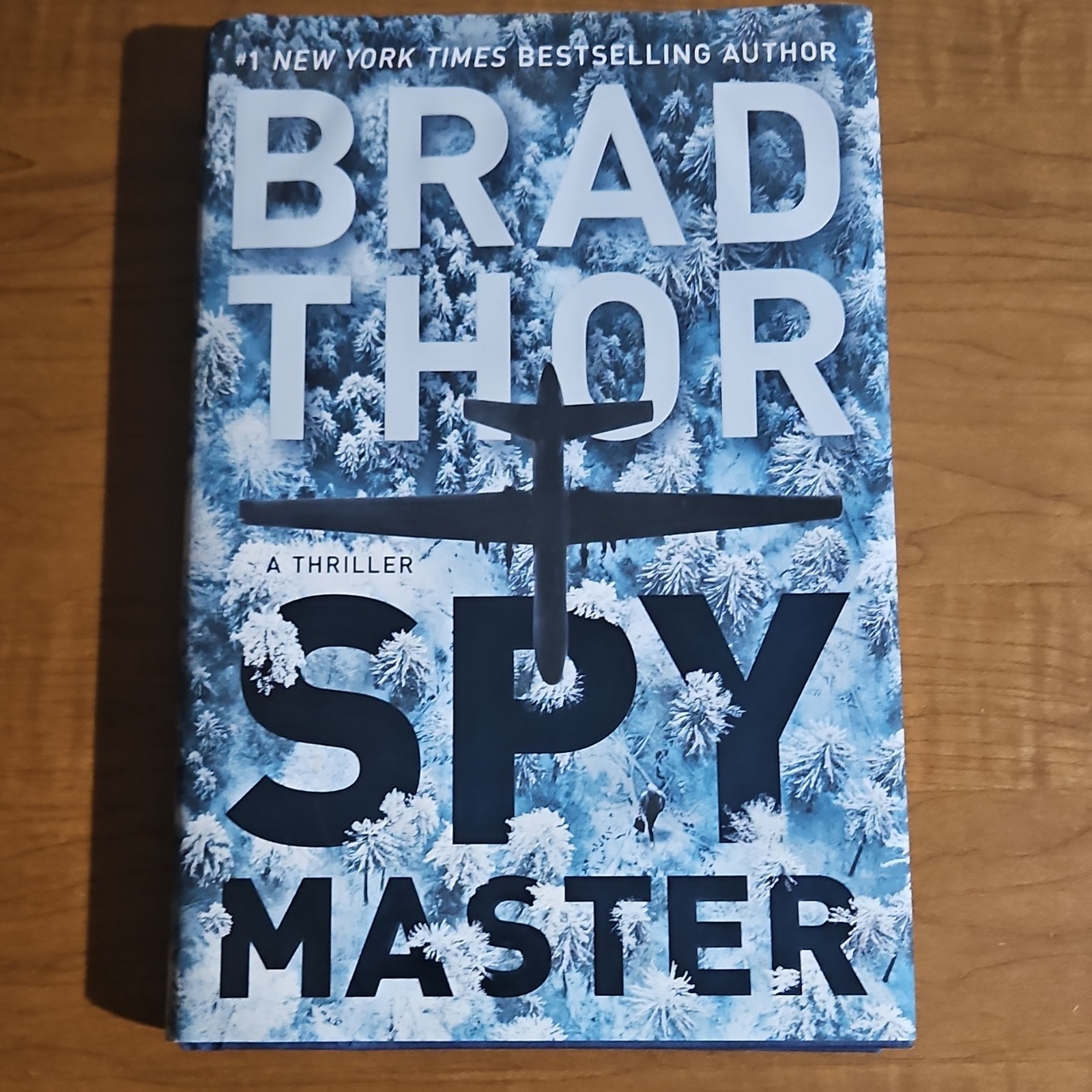 Brad Thor Spymaster Hardcover Thriller Novel with Dust Jacket Atria Books