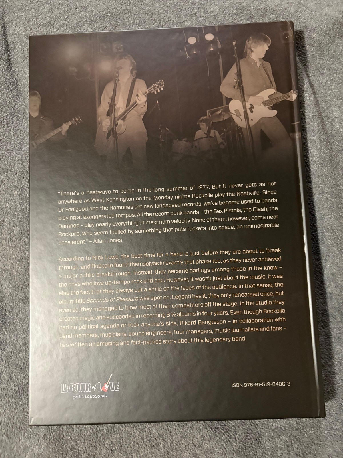 New GREAT Rockpile Book from 2026 „Play That Fast Thing“ Nick Lowe Dave Edmunds