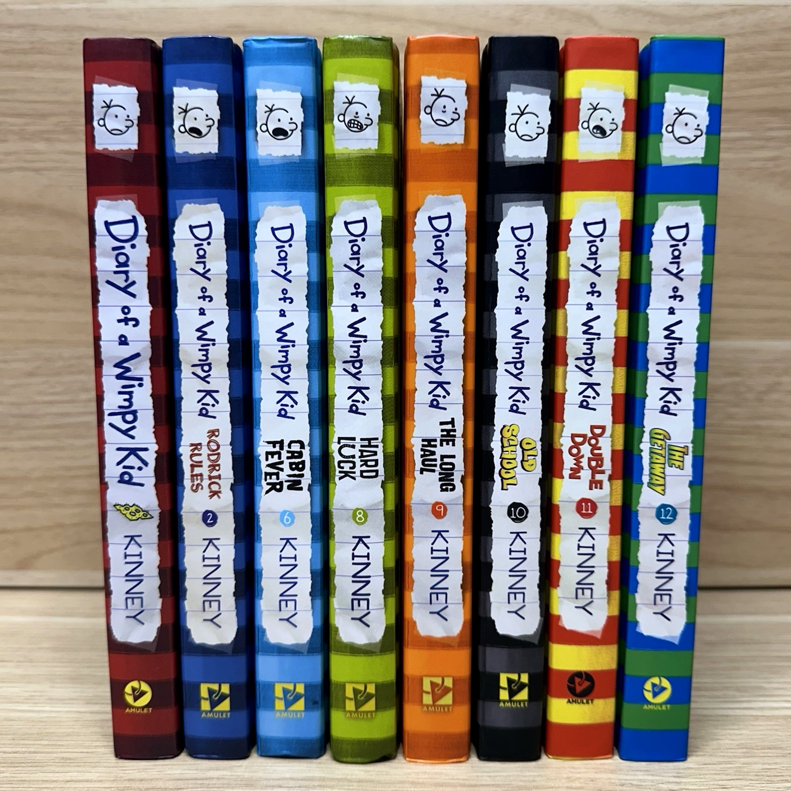 Diary of a Wimpy Kid Lot 15 Books Hardcover Jeff Kinney Mixed Series Collection