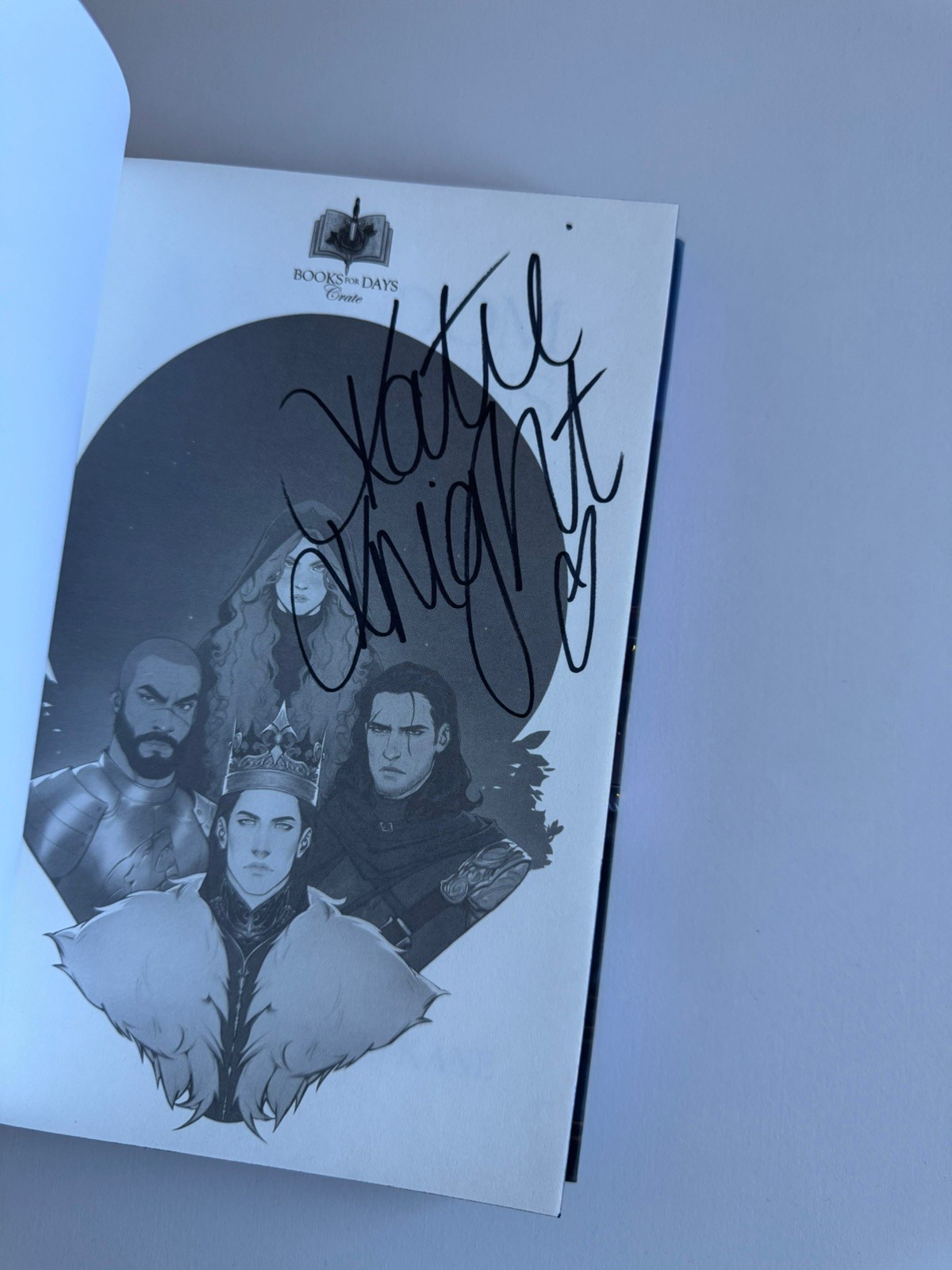 Kingdom Of Crowns And Daggers KA Knight – Special Edition Books For Days Crate