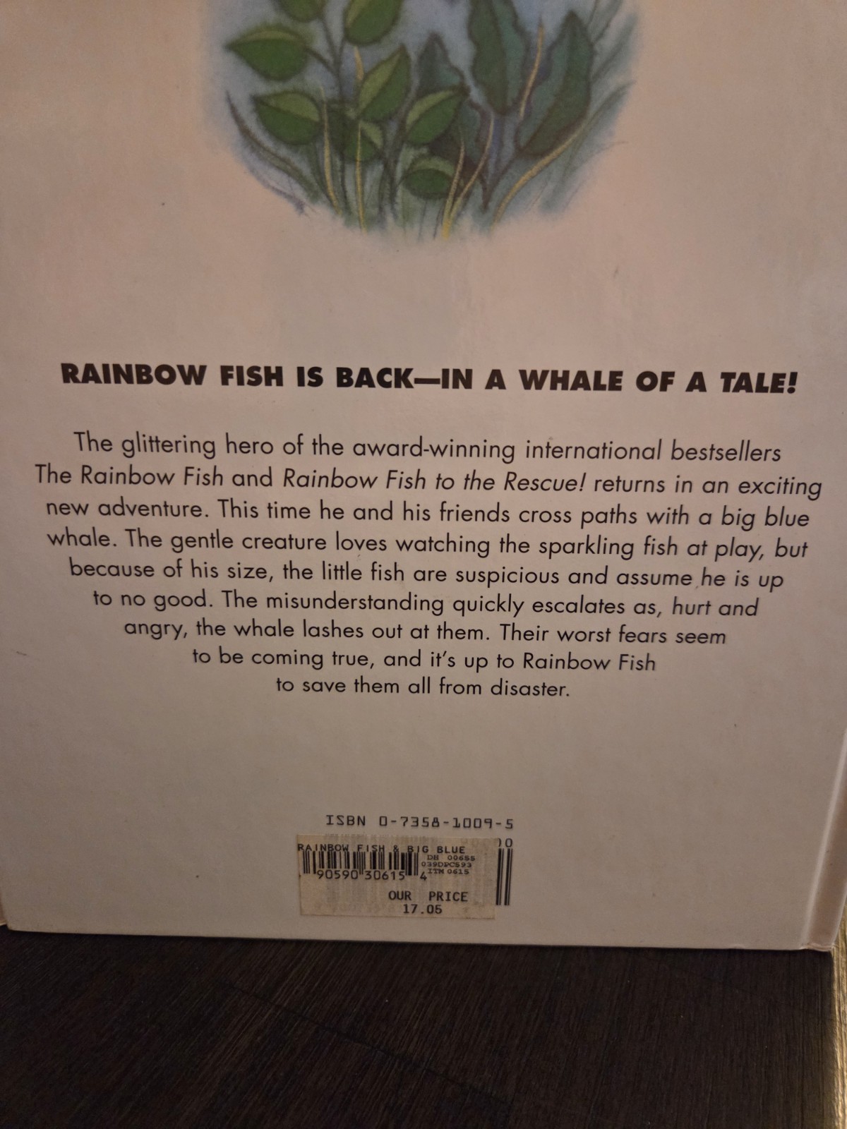 The Rainbow Fish & Rainbow Fish and the Big Blue Whale Books by Marcus Pfister