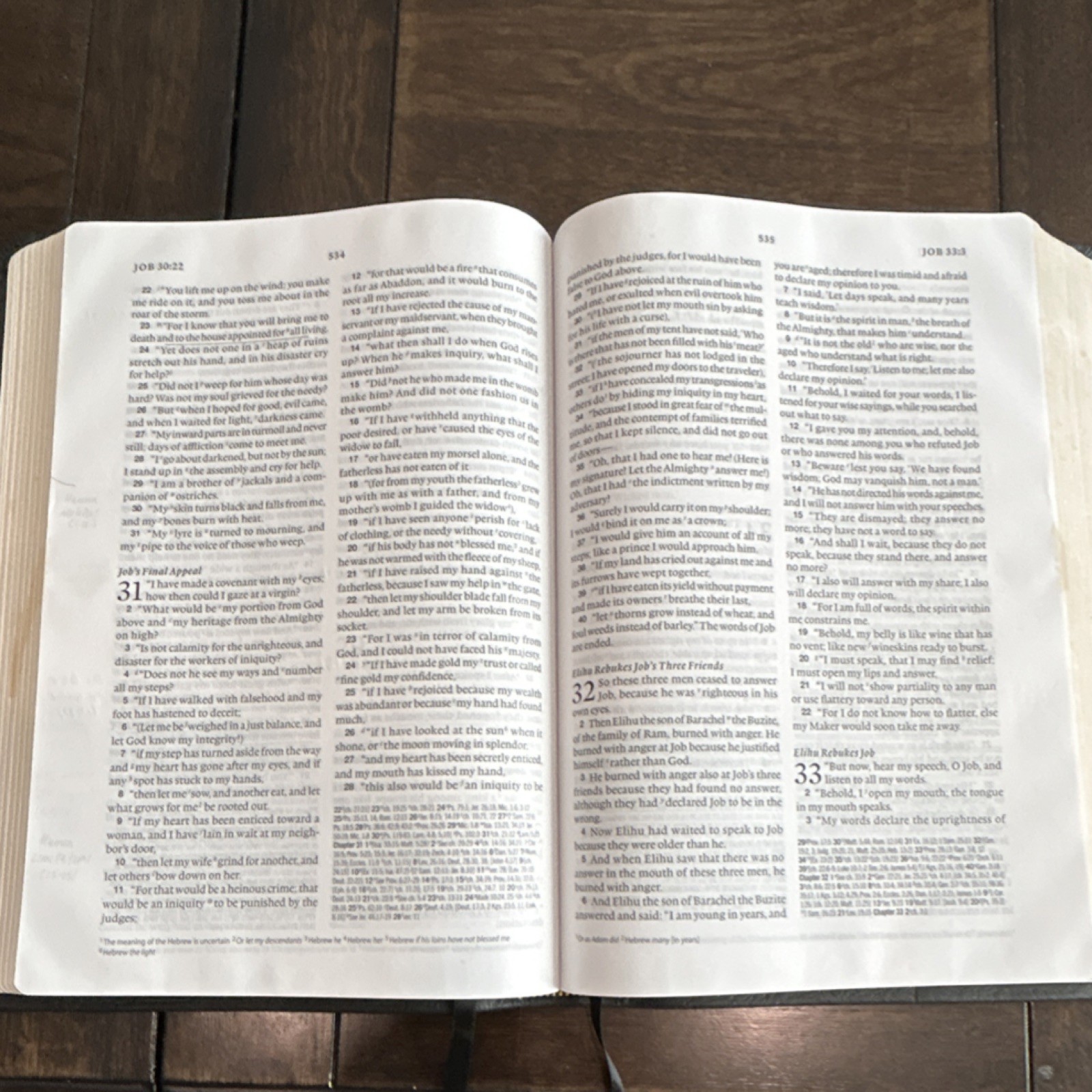 Crossway Holy Bible English Standard Version (ESV) Leather Bound 2016 Inscribed