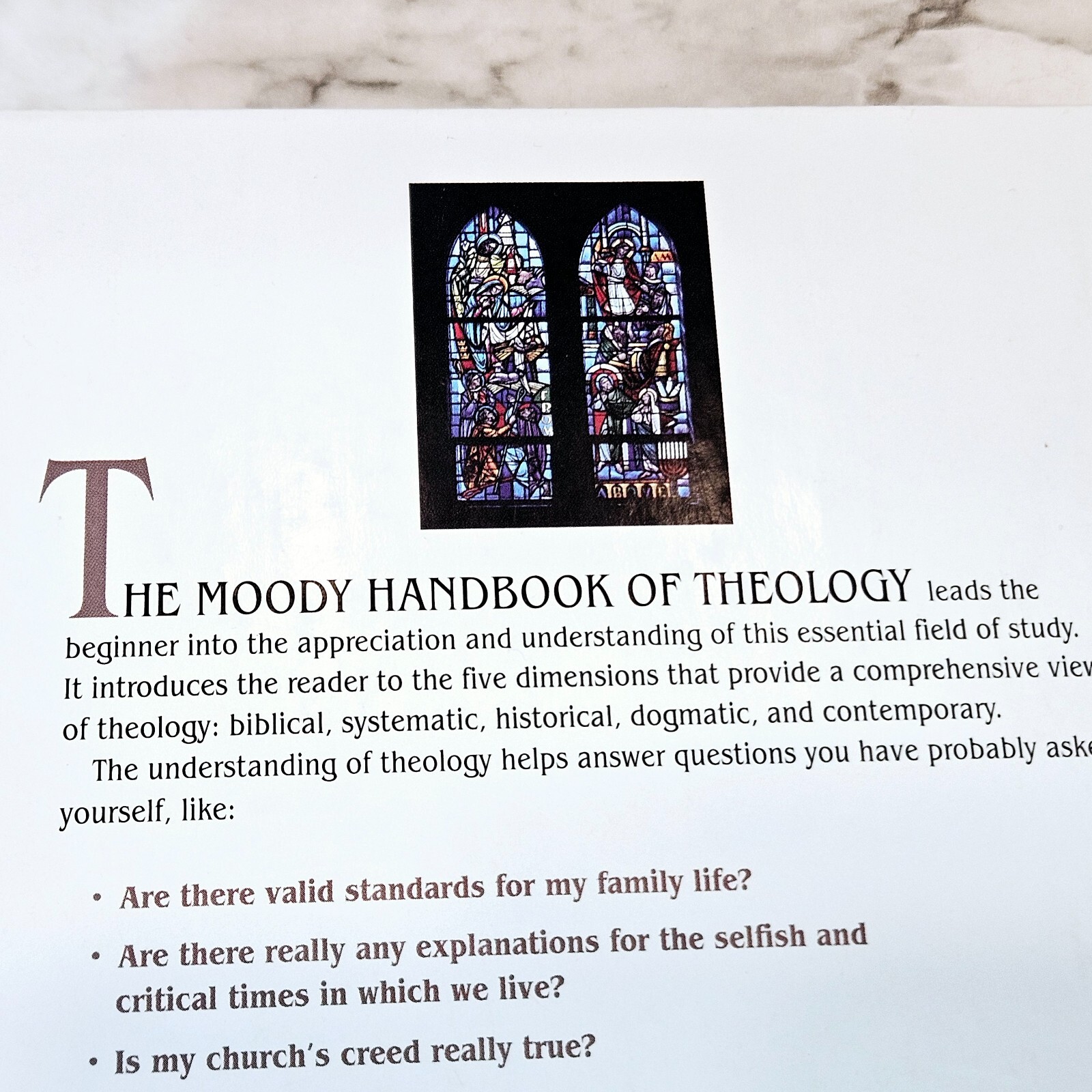 The Moody Handbook of Theology Hardcover Paul P. Enns 1989 Moody Press 688 pages