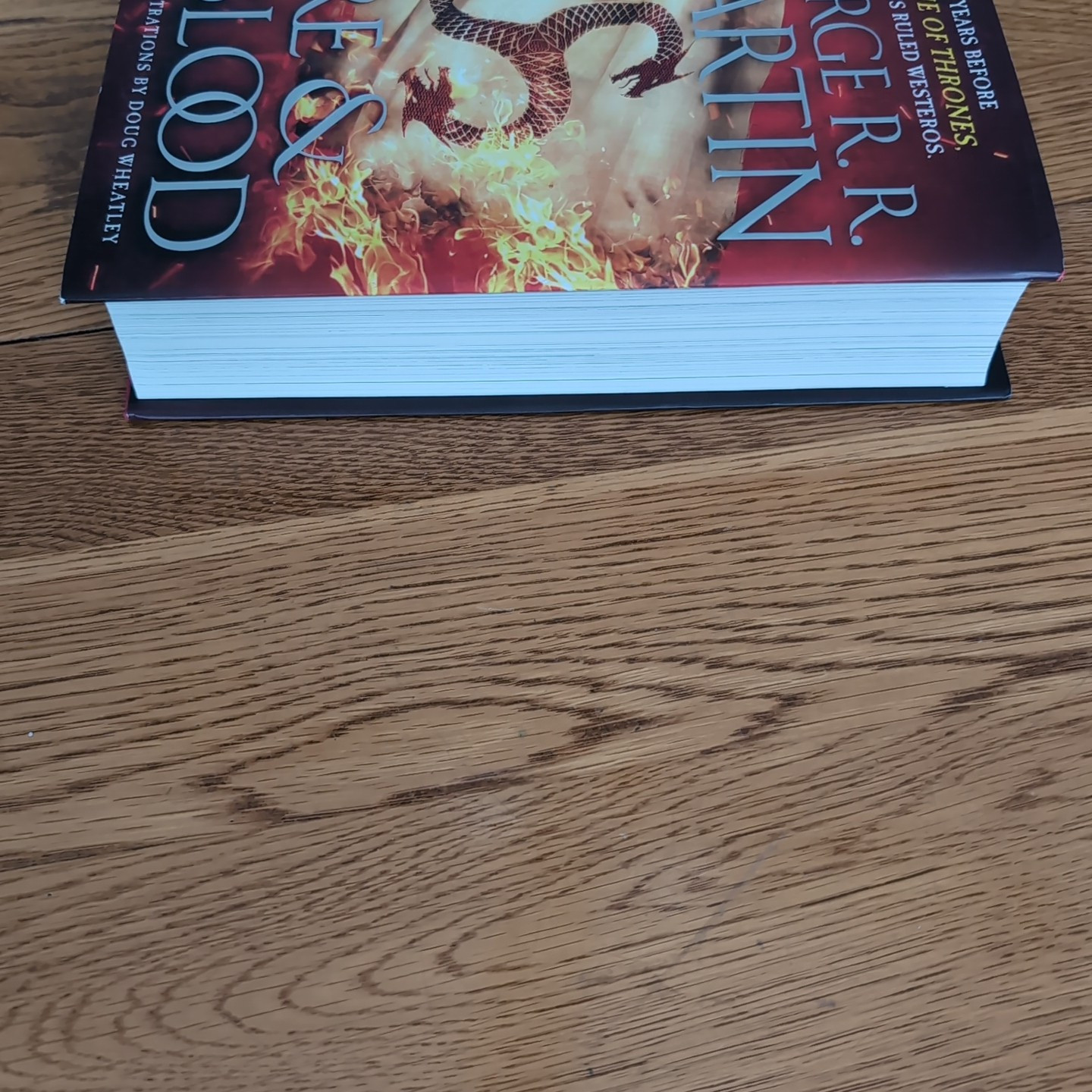 Fire & Blood By George R R Martin Hardcover 2018 1st Edition 1st Printing
