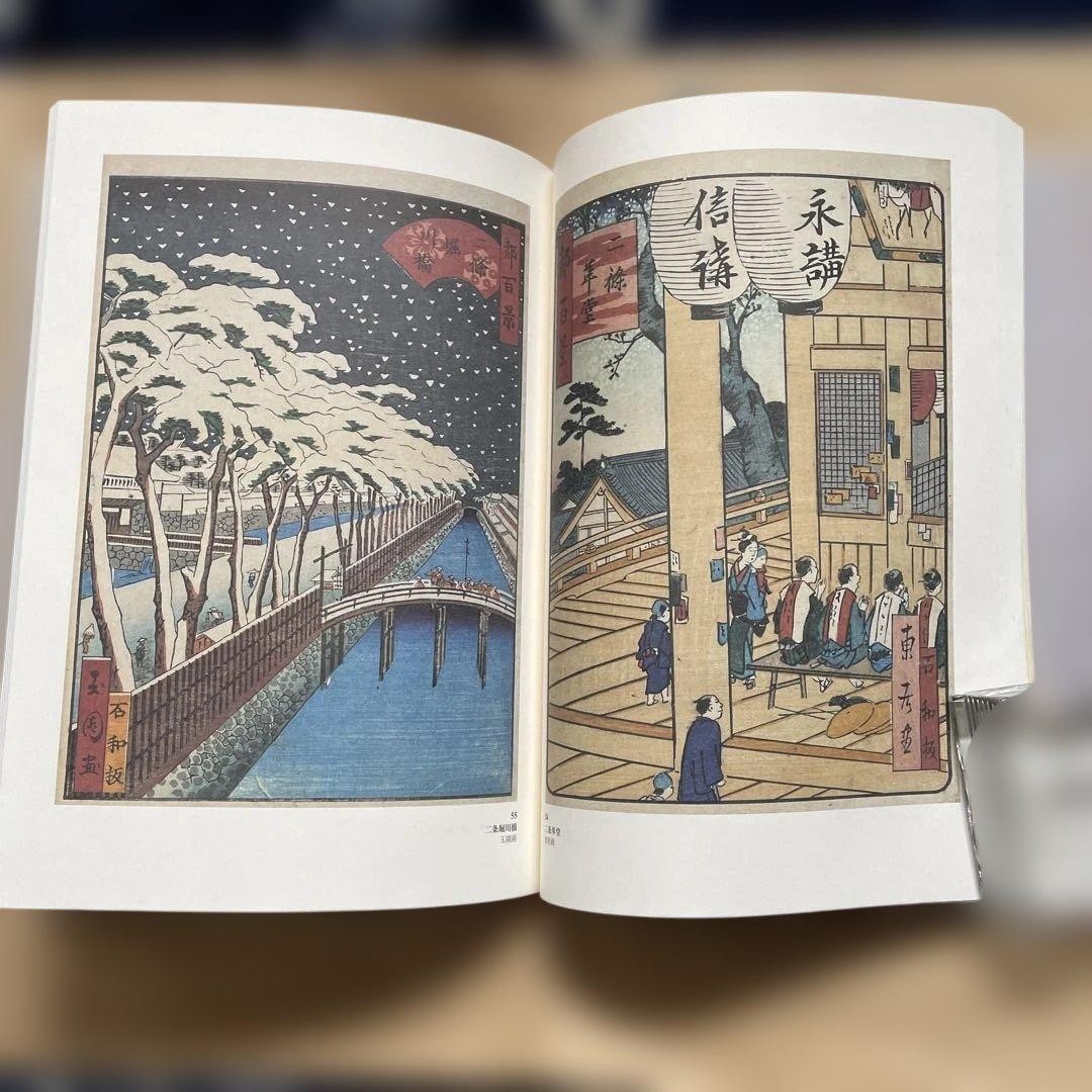 Kyoto Ukiyo-e Prints End of Edo Period Art Book 177 Pages Good Condition