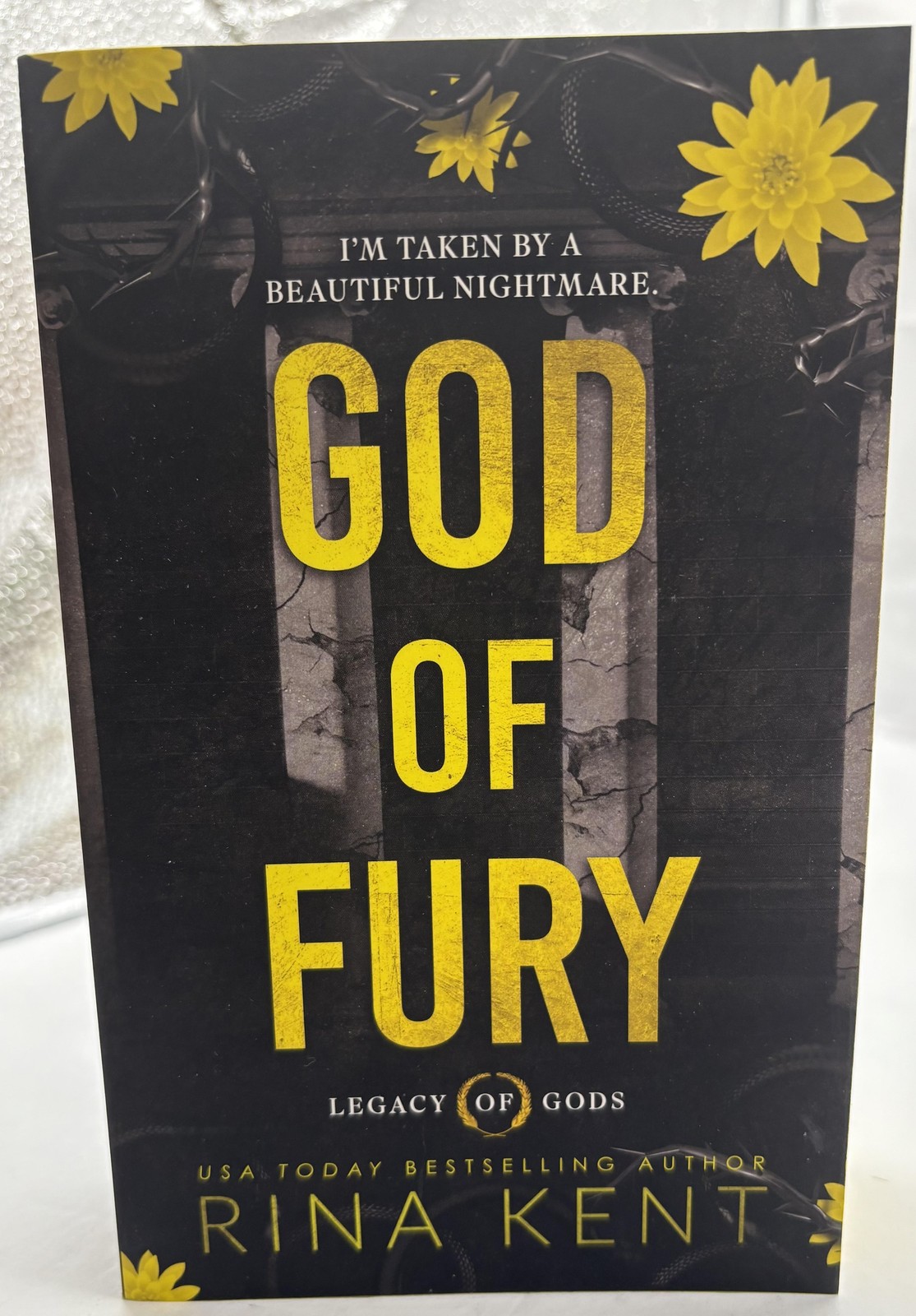 God of Fury by Rina Kent – Deluxe Edition with a Digitally Signed Bookplate