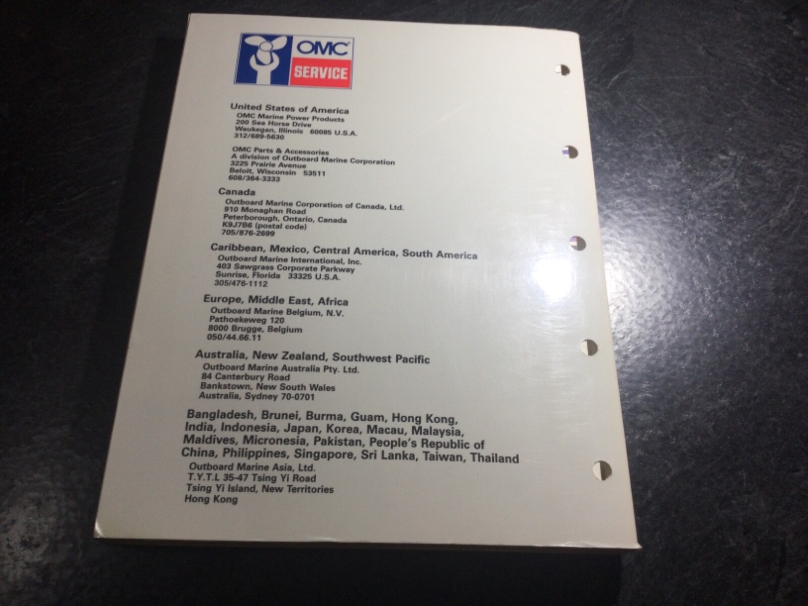 1989 Johnson Evinrude 40-55 HP Outboards OEM Service Manual CE 25 40 48 50 55 HP