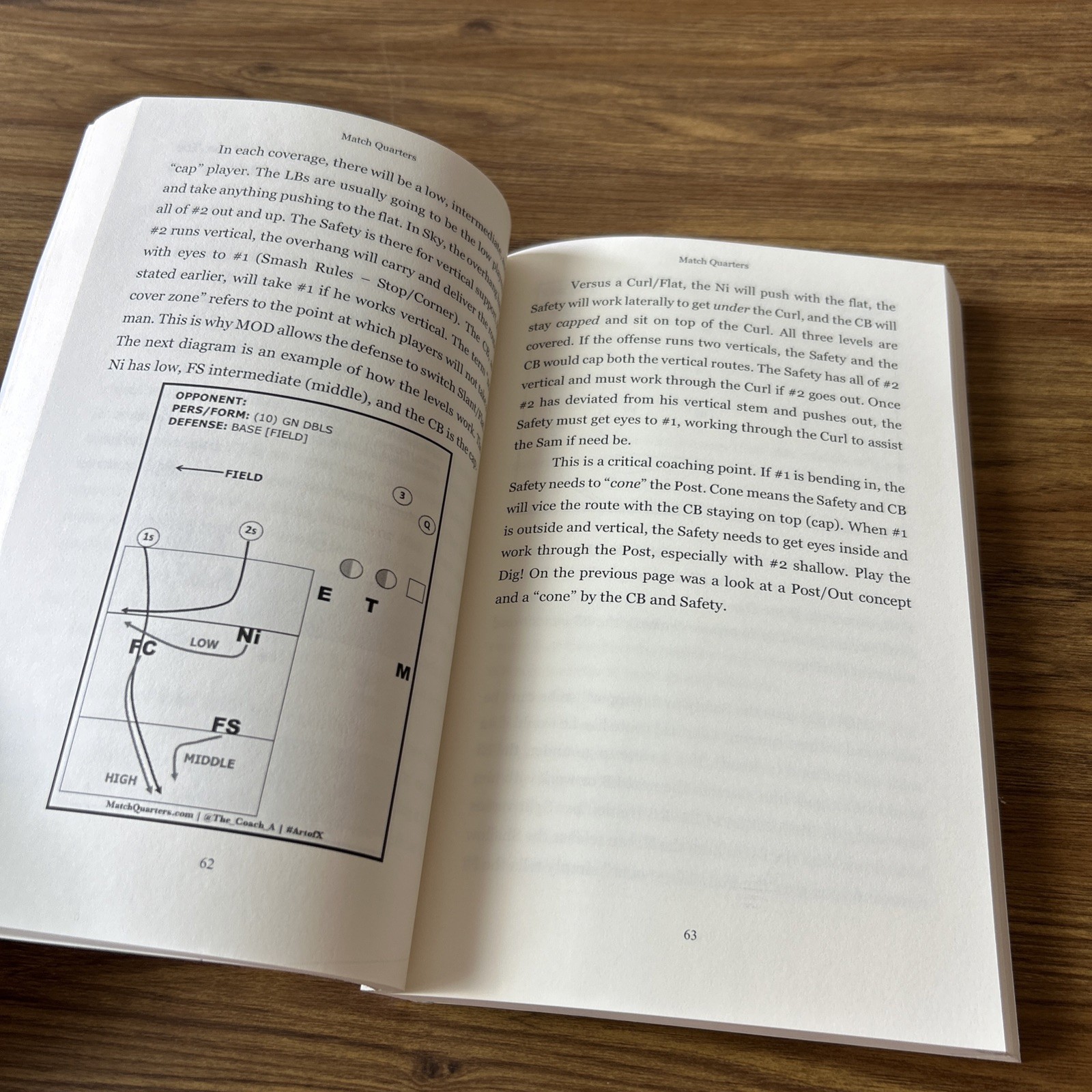 Match Quarters: A Modern Guidebook to Split-Field Coverages by Cody Alexander