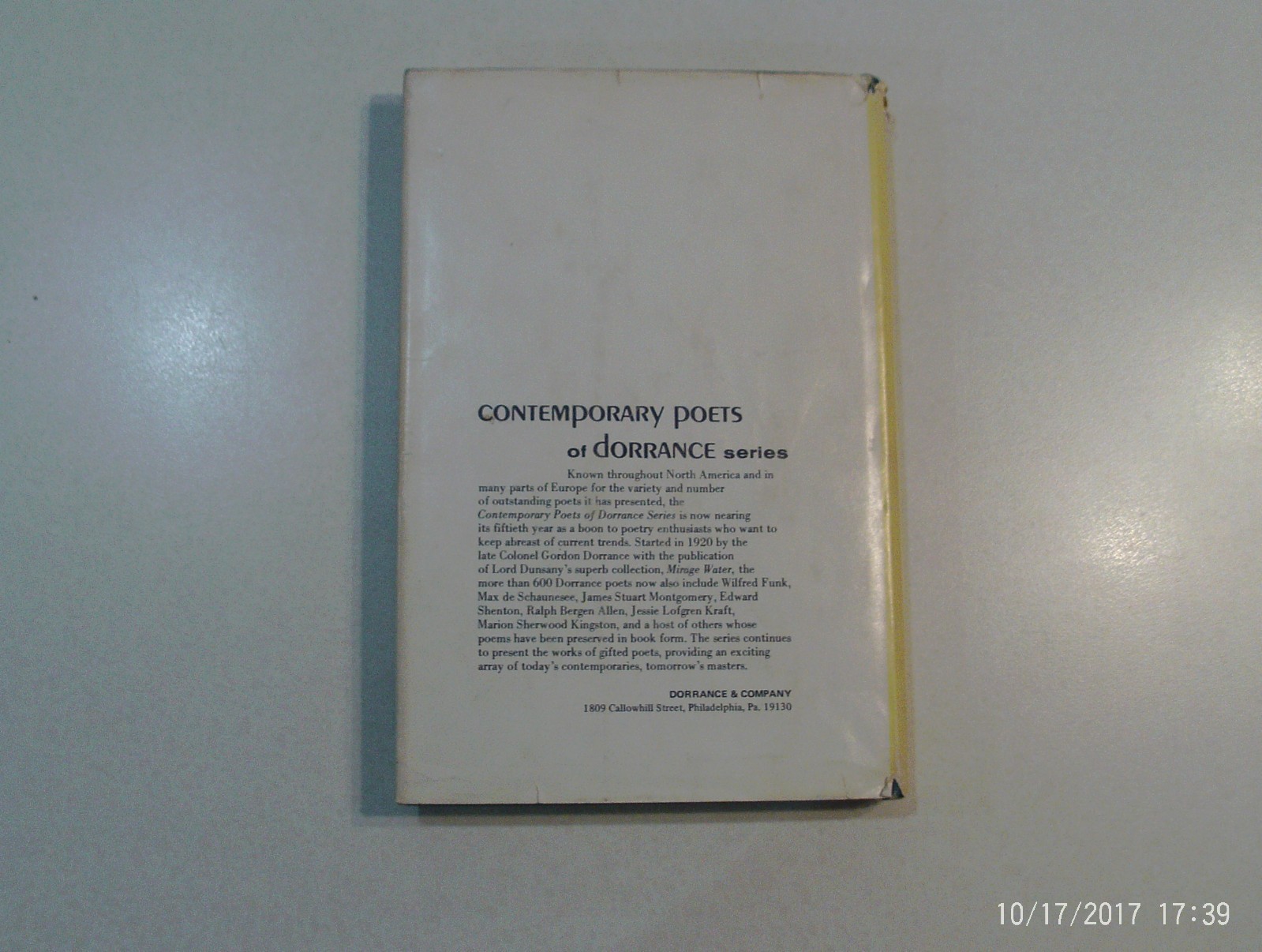And Then The Dawn by Garnett Ann Schultz 1972 Hardcover / Dust Jacket – Signed