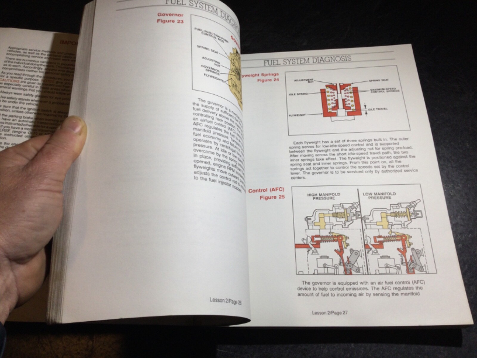 1992 Ford FD-1060 5.9L & FD-1460 8.3L Cummns Diesel Engine OEM Training Manual