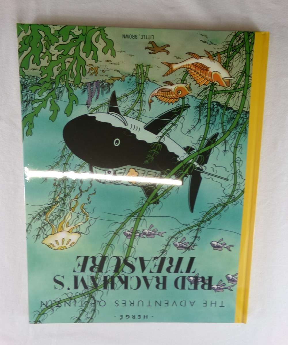 RED RACKHAM’S TREASURE: COLLECTOR’S GIANT FACSIMILE By Herge New Sealed