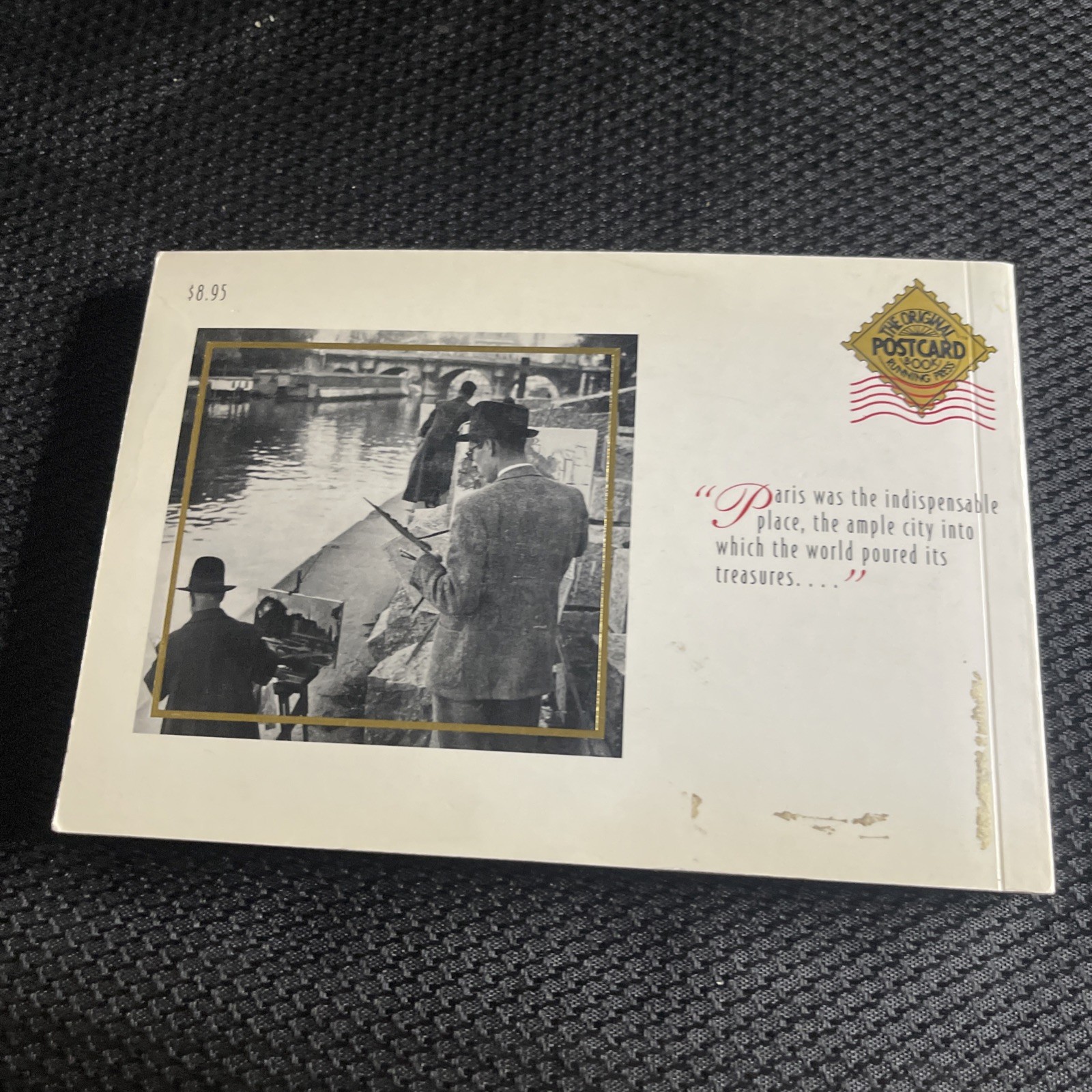 Paris in the 20s Postcard Book Unforgettable Romance 30 Eloquent photos 1st Prnt