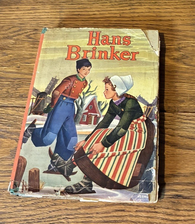 Hans Brinker or The Silver Skates by Mary Maples Dodge – 1945 Whitman Publishing