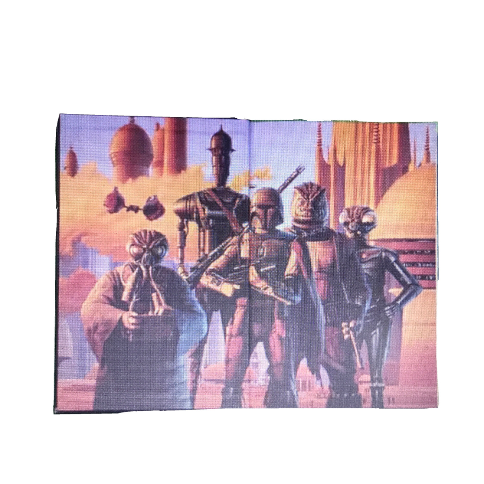 ❤️STAR WARS: THE BOUNTY HUNTER WARS Leather Bound Hrdcover Collectible Book NEW