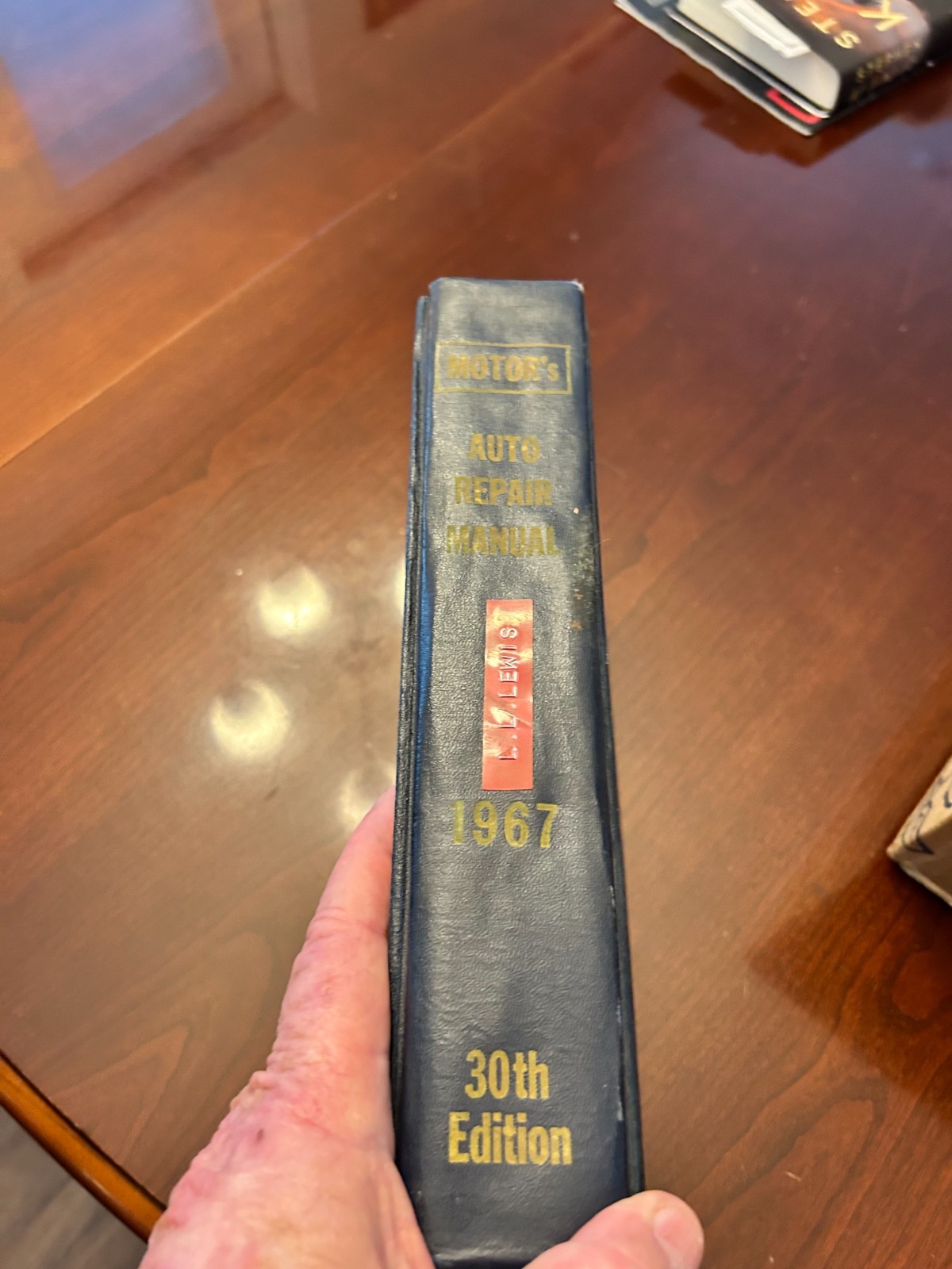 Motor’s Auto Repair Manual 1967 30th Edition Illustrated