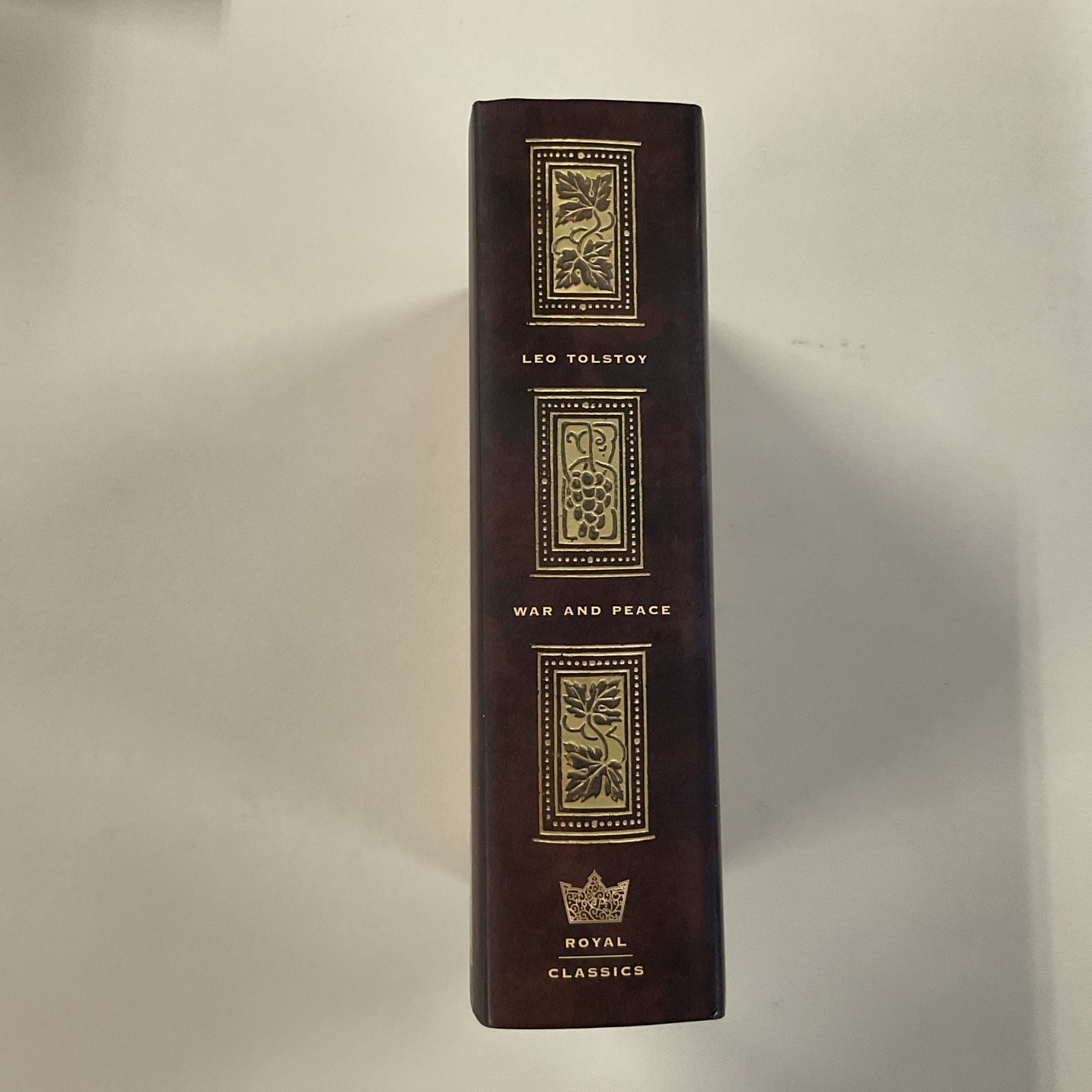 War and Peace Royal Collectors Edition by Leo Tolstoy HC DJ 2020 1st Edition