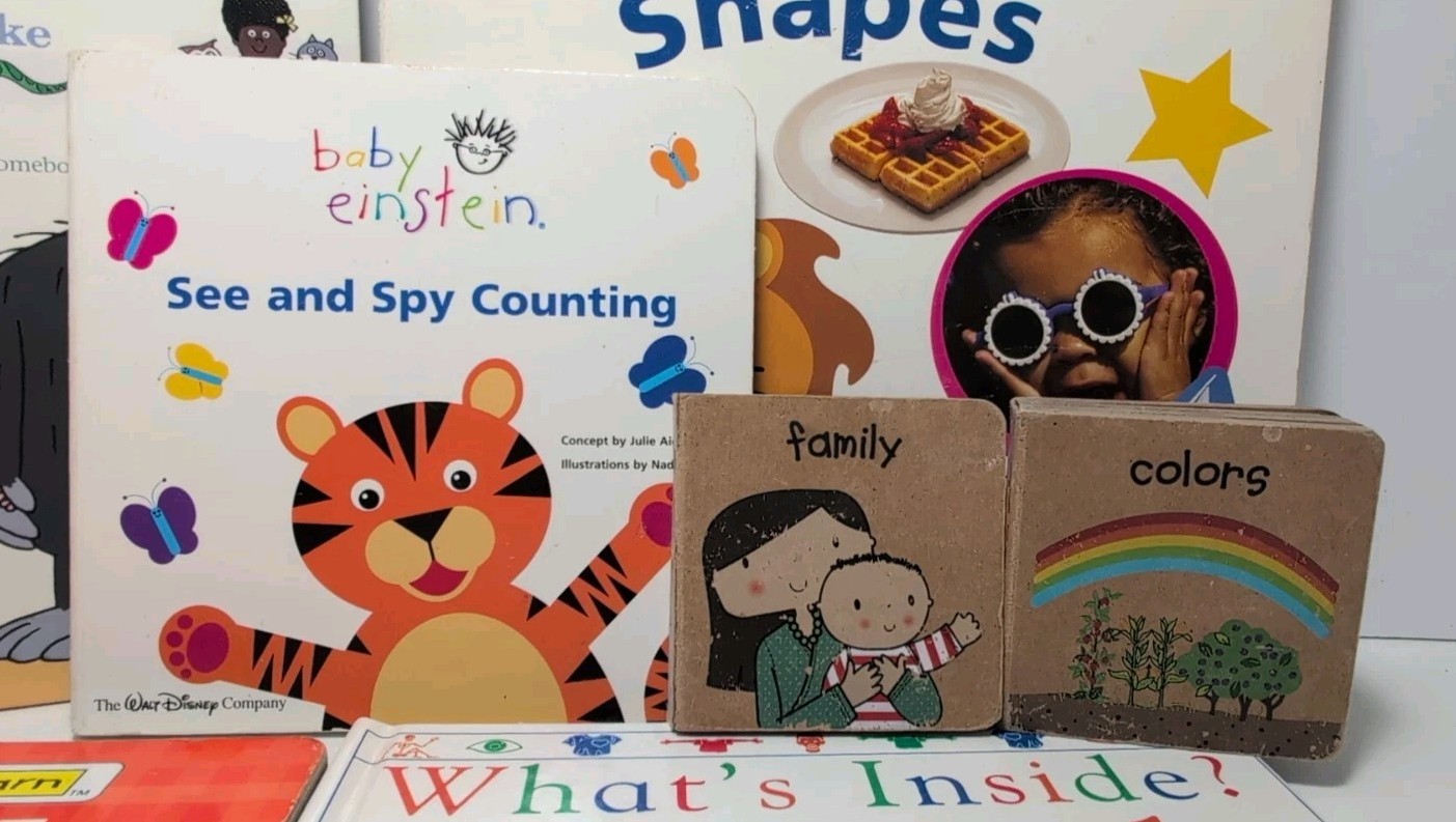 Lot of 8 Children’s Learning Books Kids Toddlers Babies Preschool Daycare