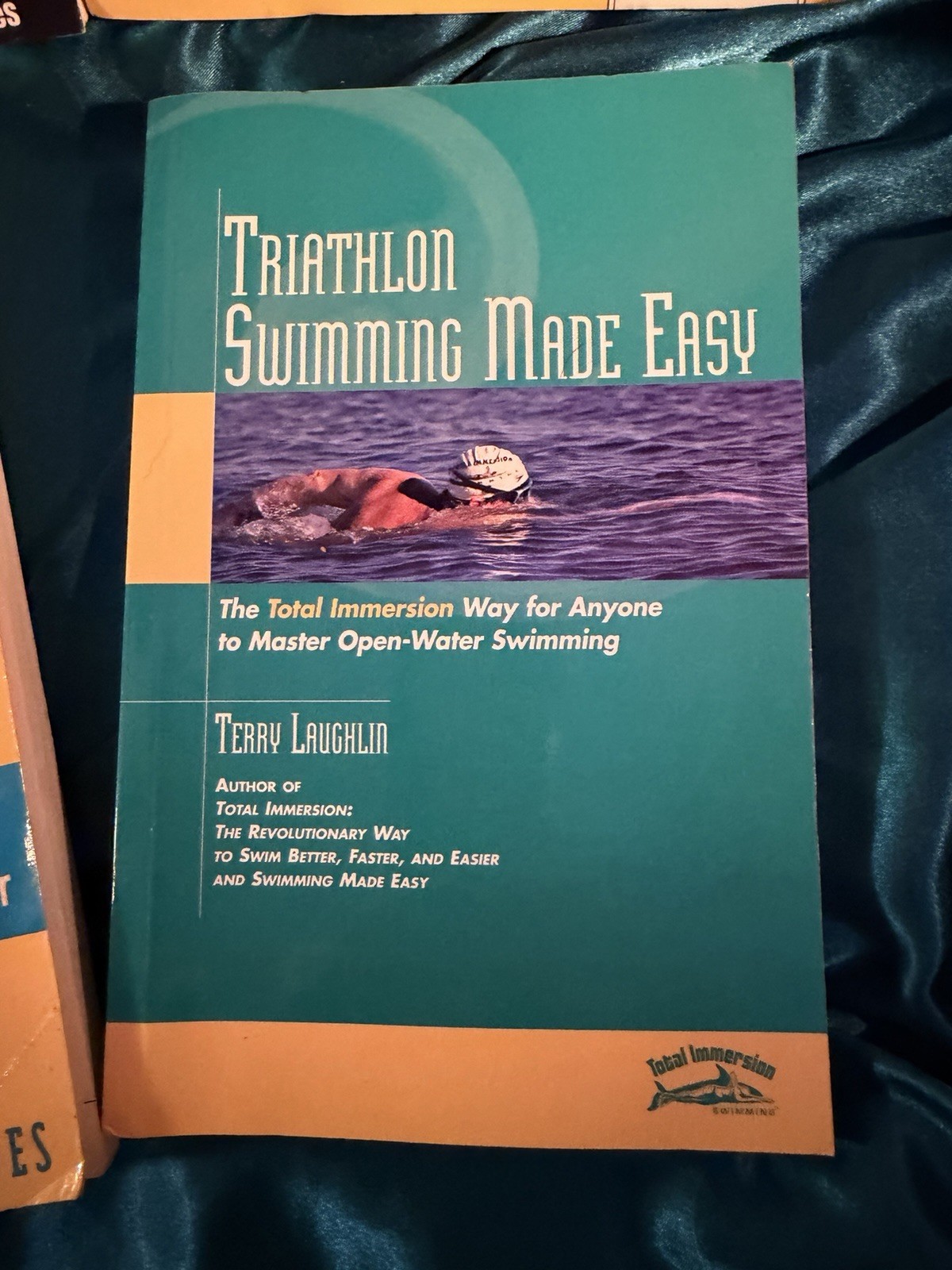 LOT of 4 BOOKS ABOUT SWIMMING! Total Immersion, Triathlon Swimming, TotalFitness
