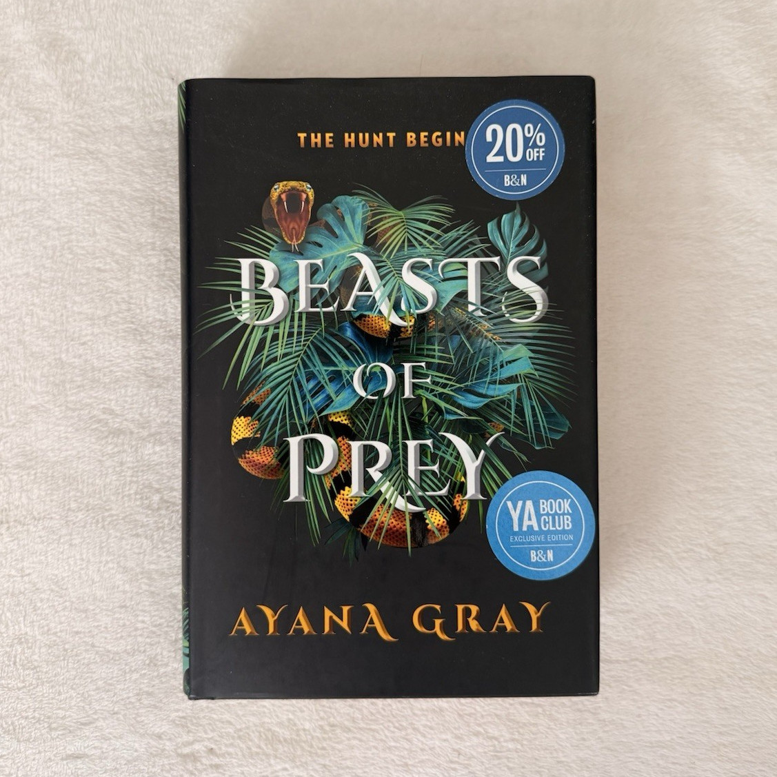 Ayana Gray Beasts of Prey Hardcover Exclusive Edition YA Fiction English