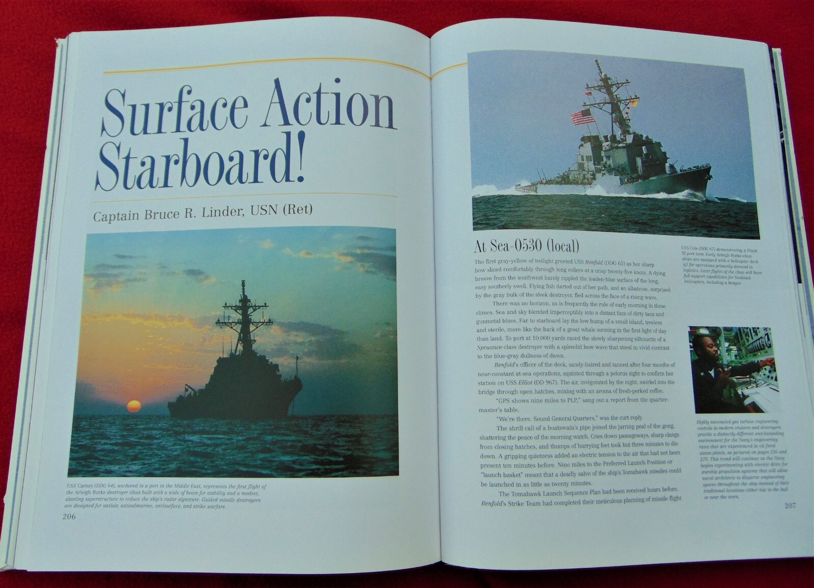THE NAVY ~ REAR ADMIRAL W.J. HOLLAND ~ LARGE 10.5″ x 14.5″ VINYL HB ~ COST $39