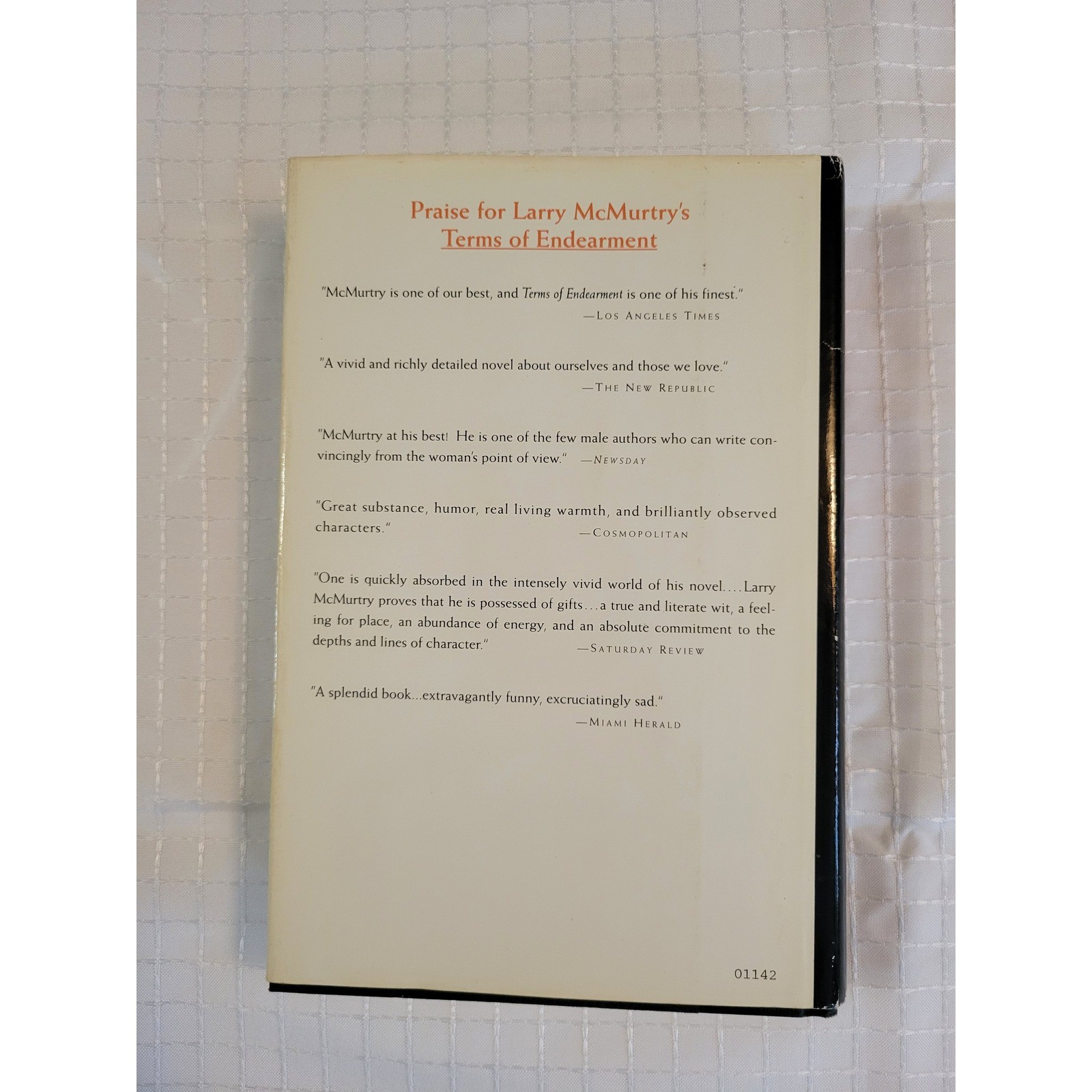 The Evening Star Larry McMurtry Hardcover 1992 Simon & Schuster First Edition