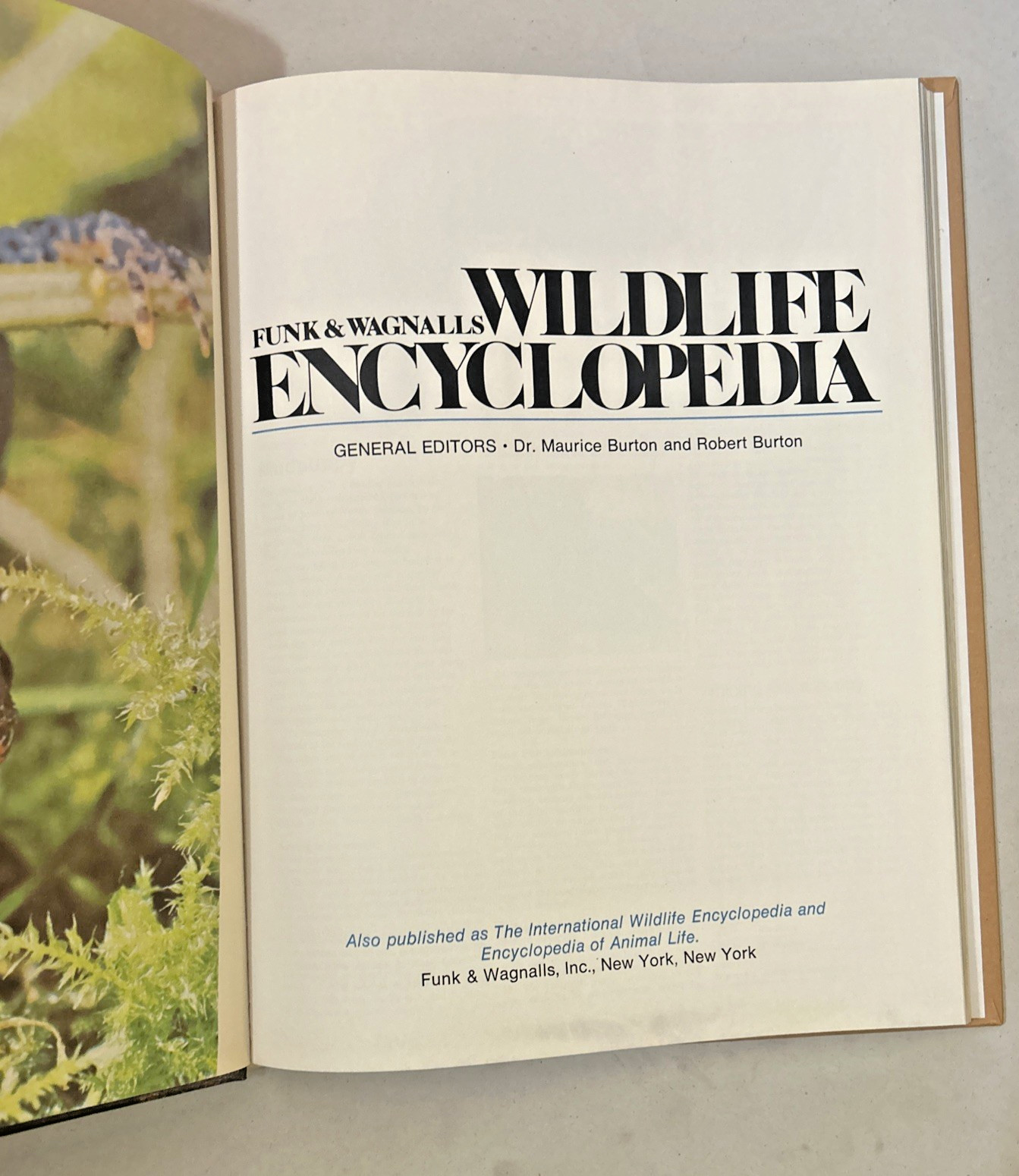 Funk and Wagnalls ~ Wildlife Encyclopedia ~ Vol 13 ~ 1974 ~ Hardcover