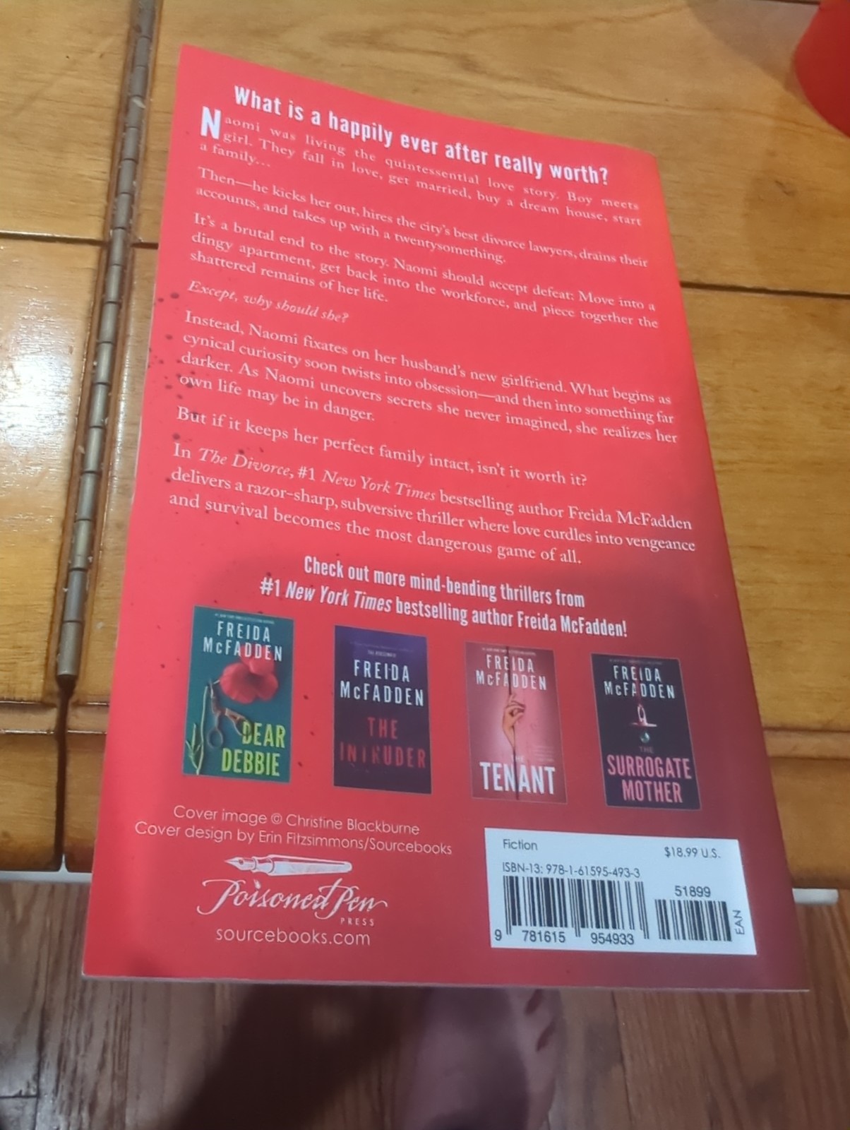 Freida Mcfadden ‚The Divorce‘ Barnes and Noble Exclusive Edition