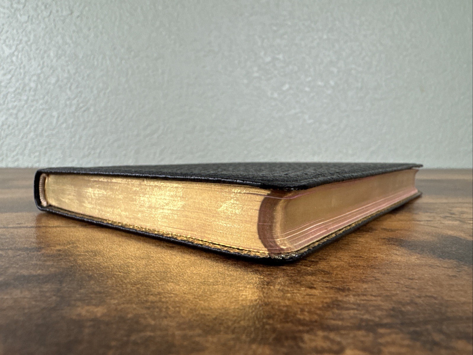 FRENCH DARBY BIBLE – LA SAINTE BIBLE 1960 – PEBBLED LEATHER – INDIA PAPER – NF