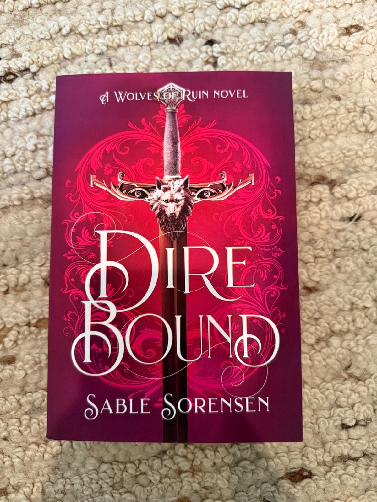Direbound by Sable Sorensen *SIGNED* Paperback 2025 Wolves of Ruin Fantasy Novel