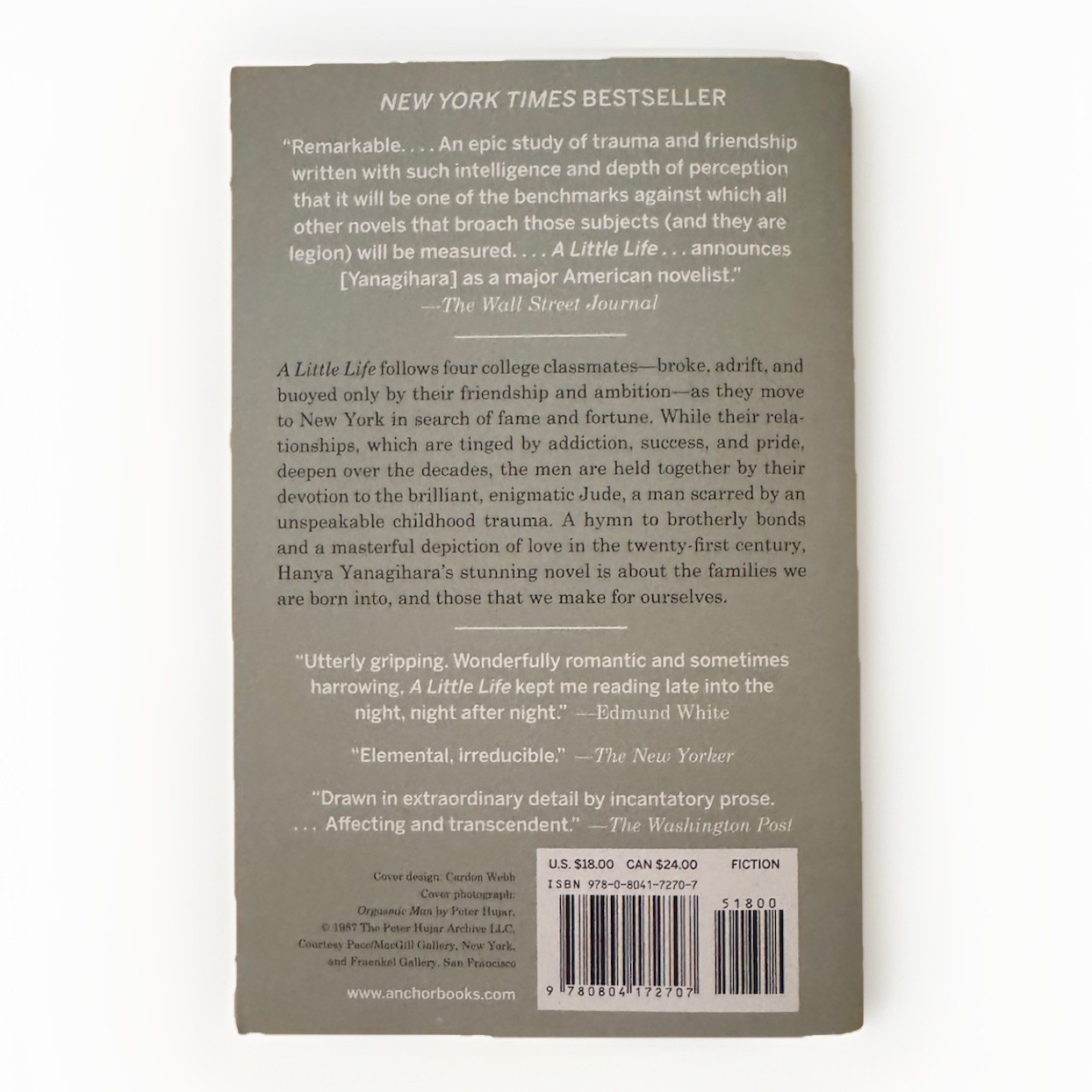 A LITTLE LIFE BY HANYA YANAGIHARA (PAPERBACK) BLACK COLOR BRAND NEW