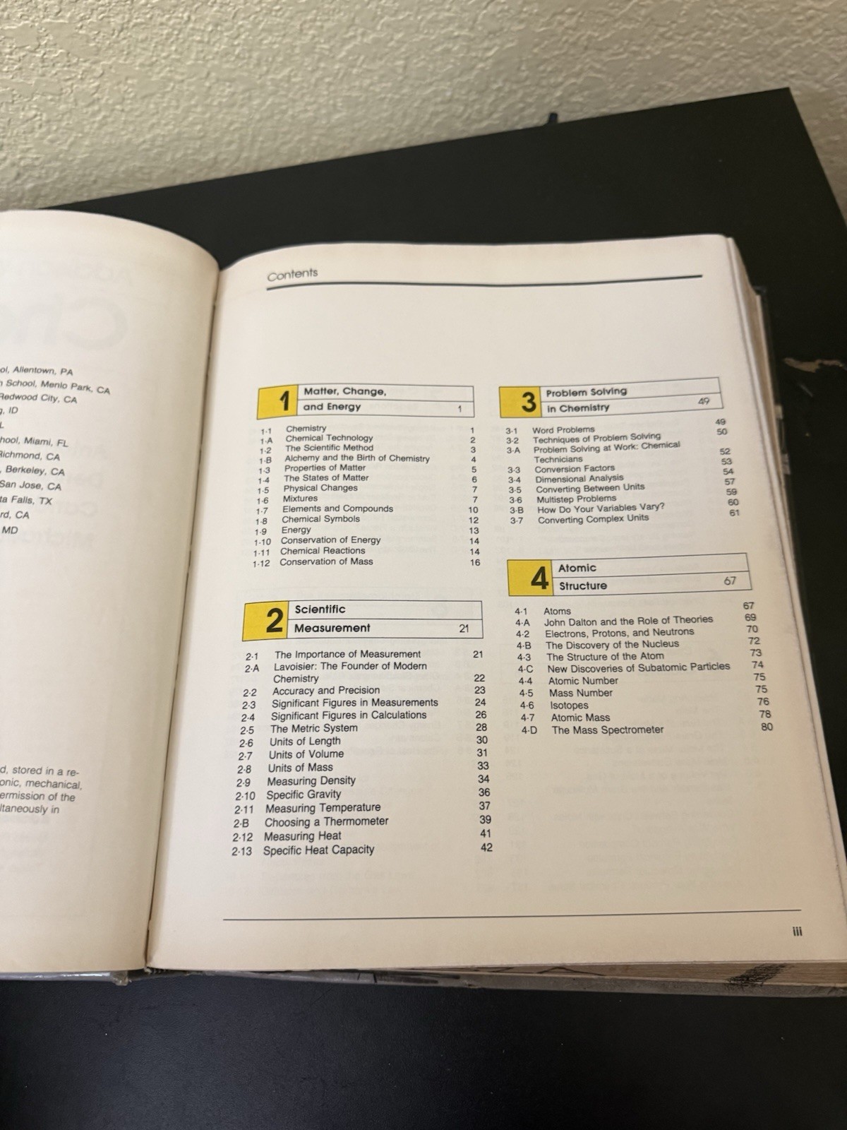 Addison-Wesley Chemistry By Antony Wilbraham Vintage 1987