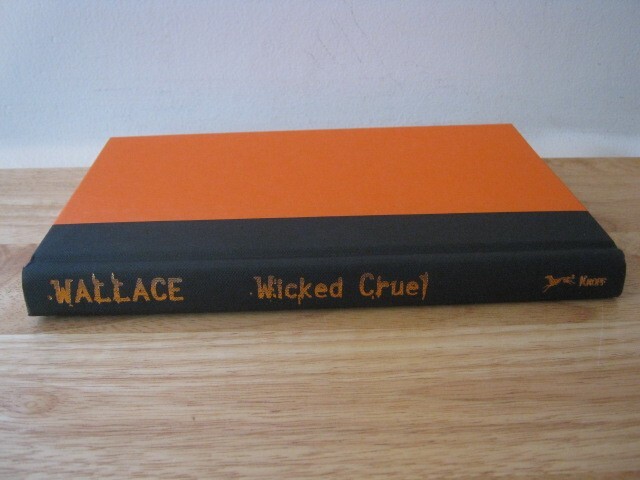 Wicked Cruel by Rich Wallace 2013 Hardcover with Dust Jacket Signed 1st Edition