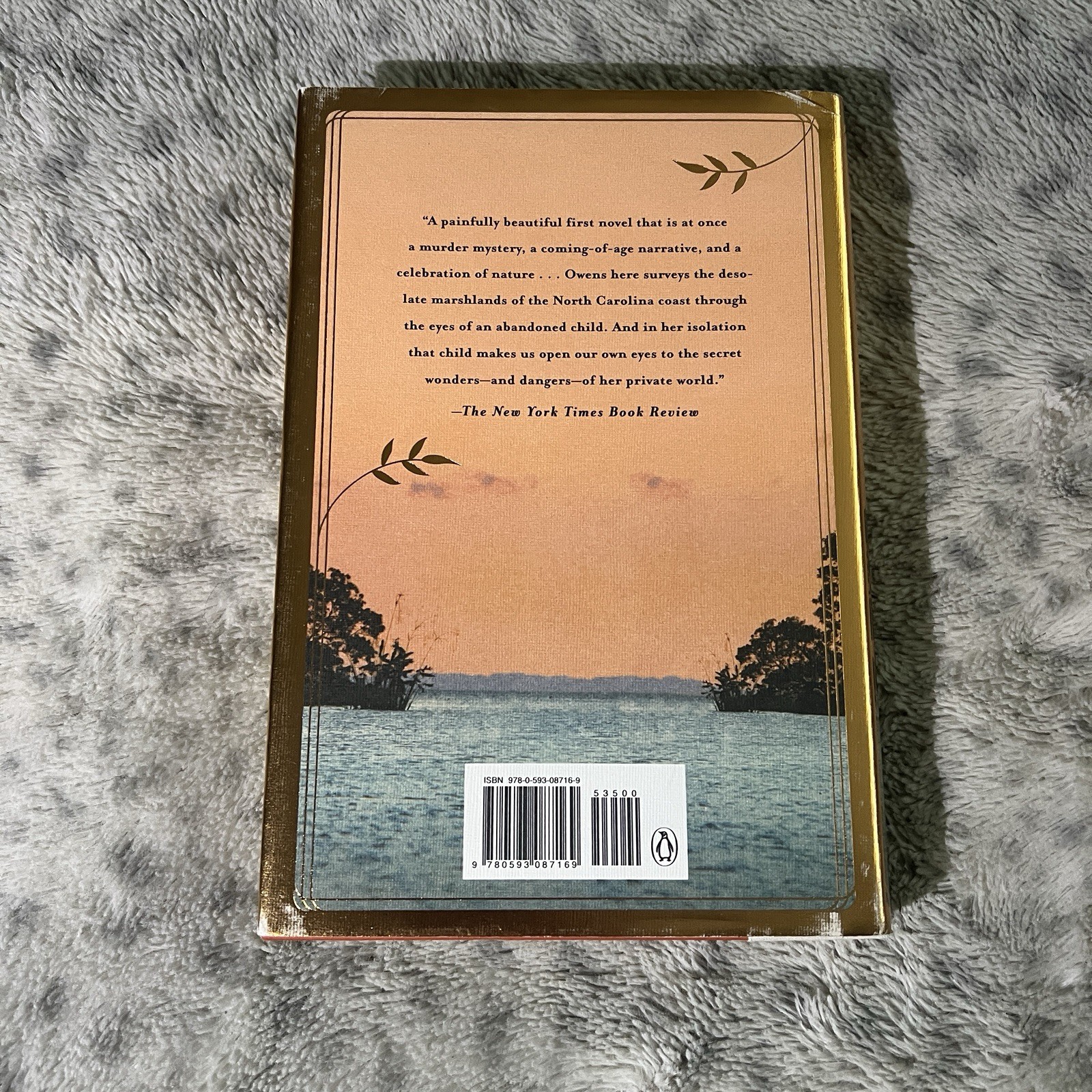 Where the Crawdads Sing Deluxe Edition First Printing HC Delia Owens Signed