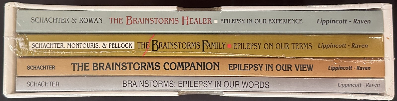 The Brainstorms Series – Steven C. Schachter, M.D. NEW in Shrinkwrap 4 Volumes