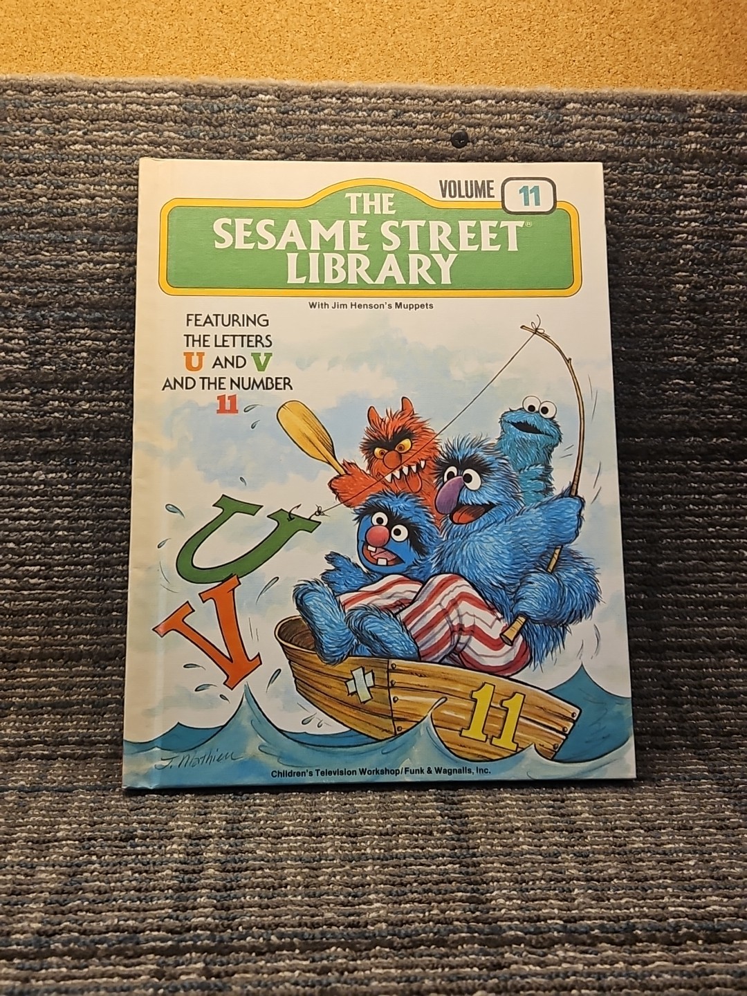 Sesame Street Library Volume 11 1978 Funk And Wagnalls