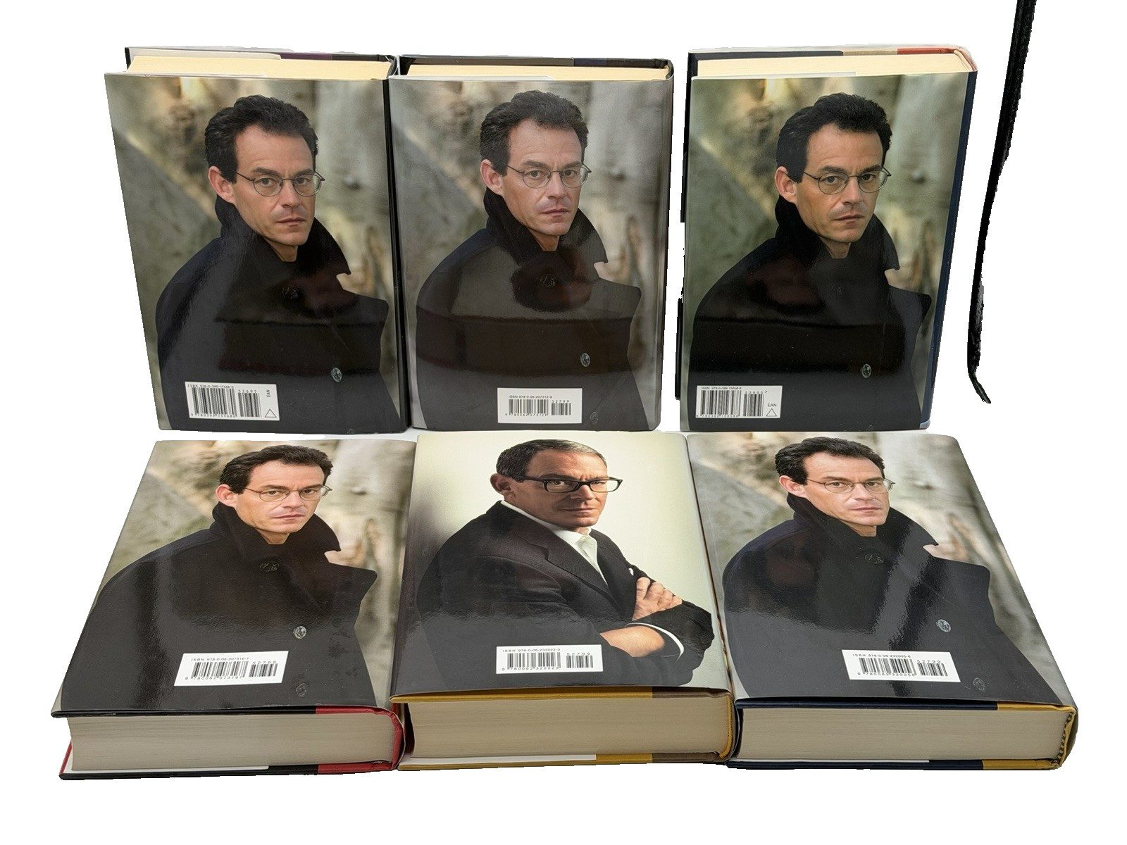 Lot Of 6 Daniel Silva Hardcover Novels Books – Fallen/Heist/English/Black Widow