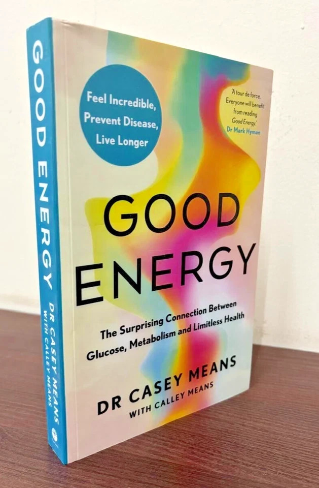Good Energy by Dr. Casey Means NEW Paperback