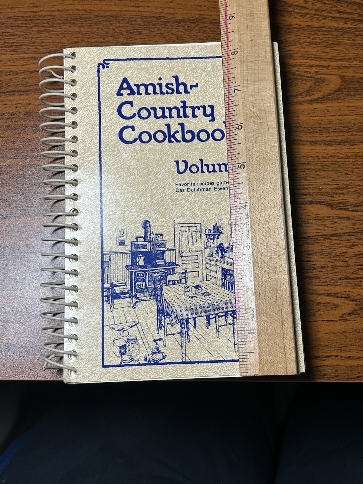 The Amish-Country Cookbook Spiral Volume 1 pages 301 Bethel Publish 1979