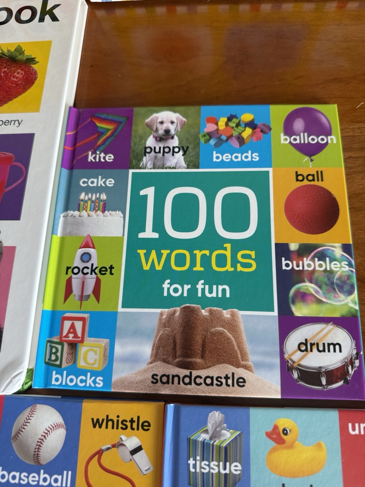 Priddy Books: Colors, ABCs, Numbers, Big Word Book & 4 x 100 word books – school