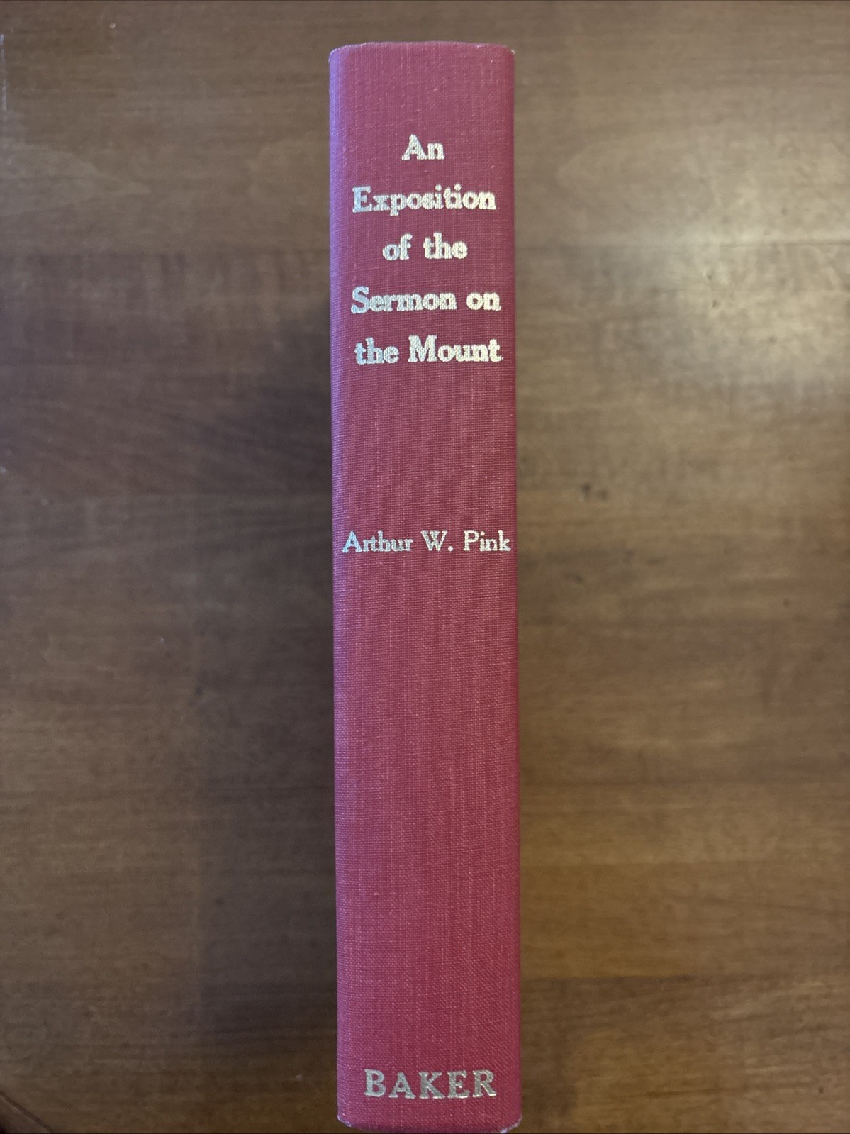 An Exposition Of The Sermon On The Mount by Arthur W. Pink HCDJ Good Condition