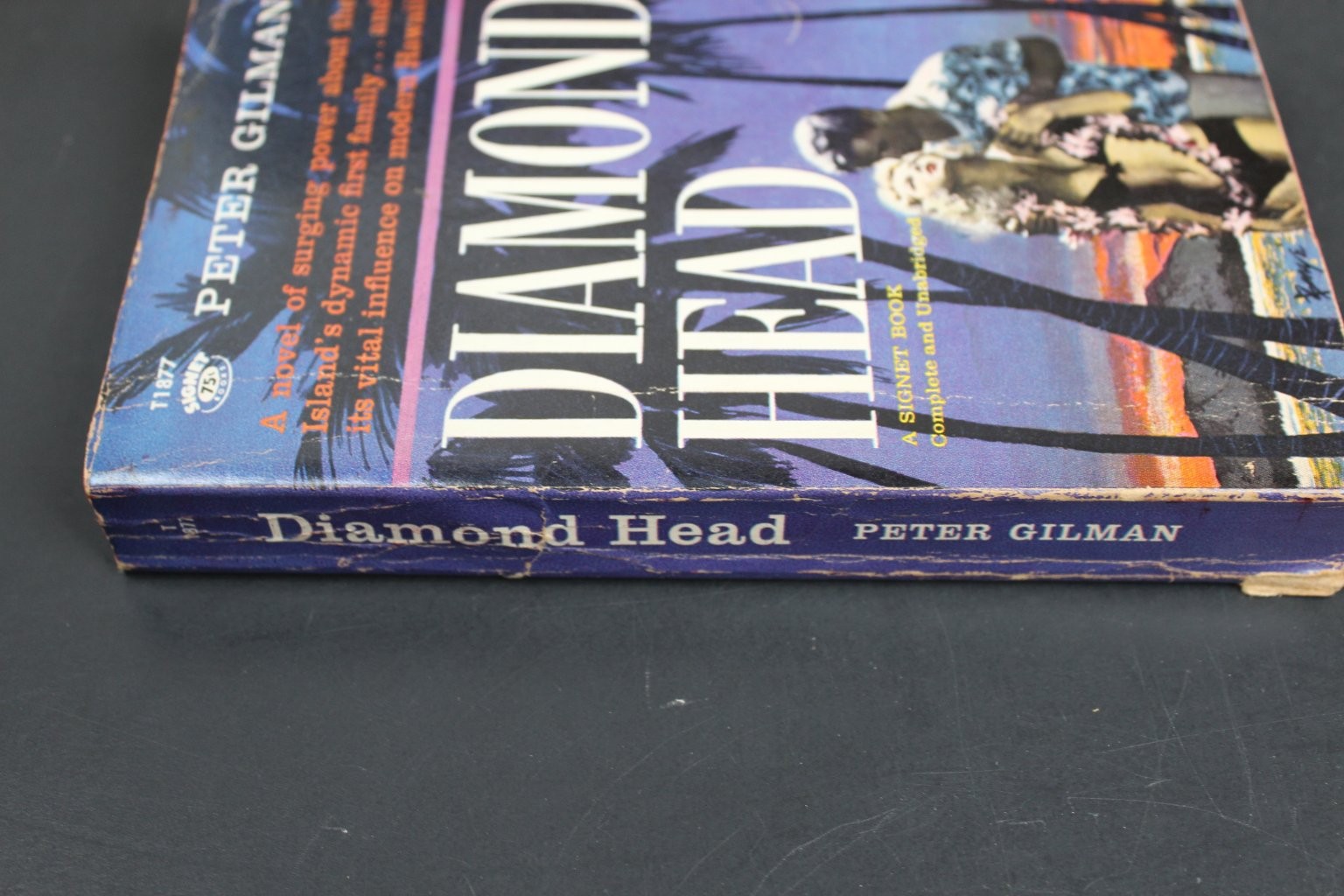 Diamond Head Peter Gilman 1960 First Printing Signet Book Hawaii Novel