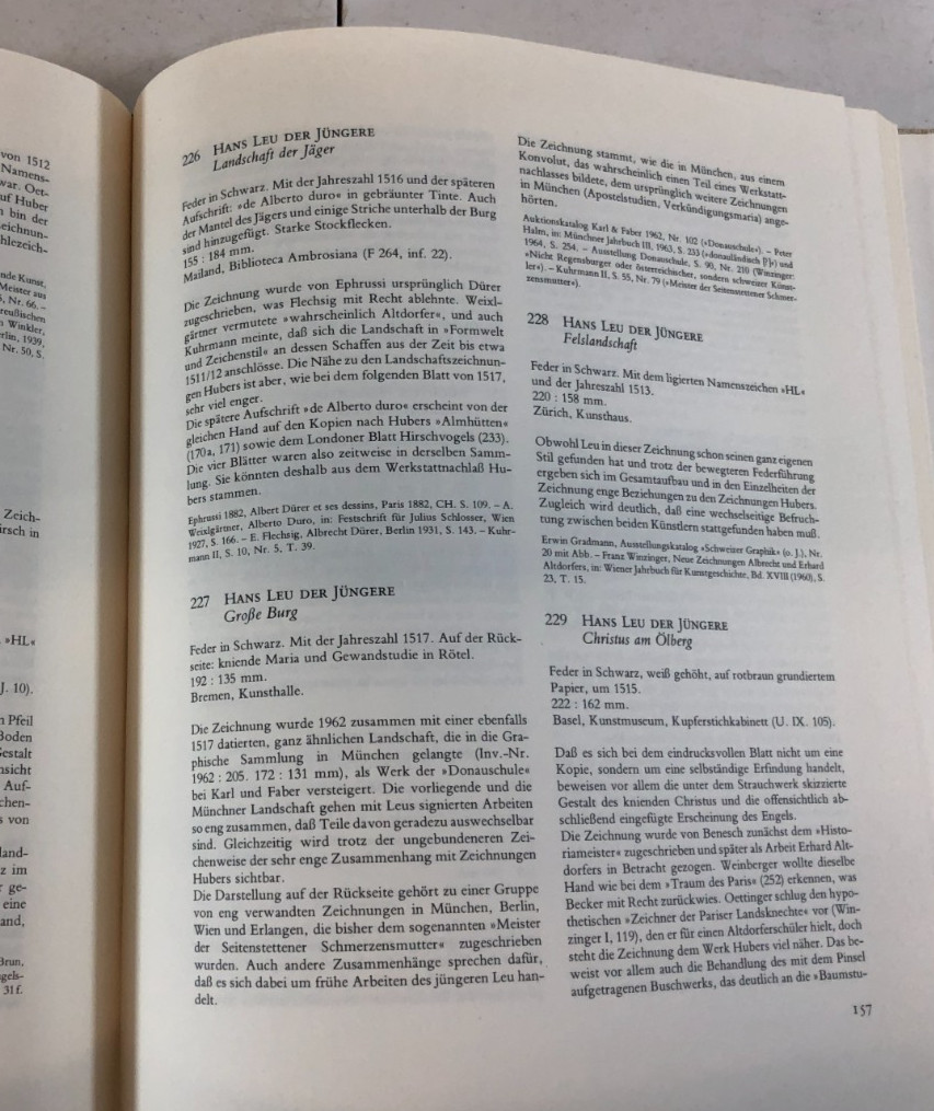 Wolf Huber Das Gesamtwerk, 2 volumes, Winzinger,1979, E-119