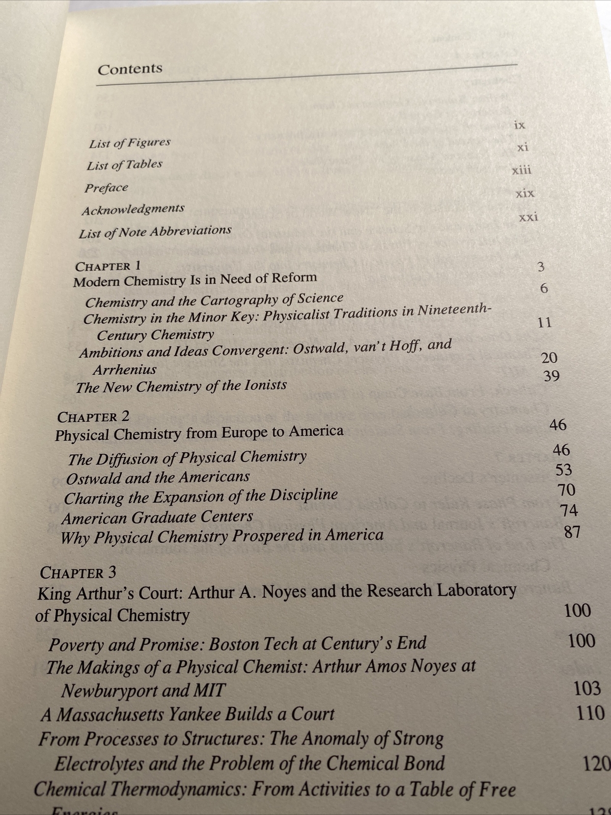 Physical chemistry from Ostwald to Pauling Signed By The Author abk