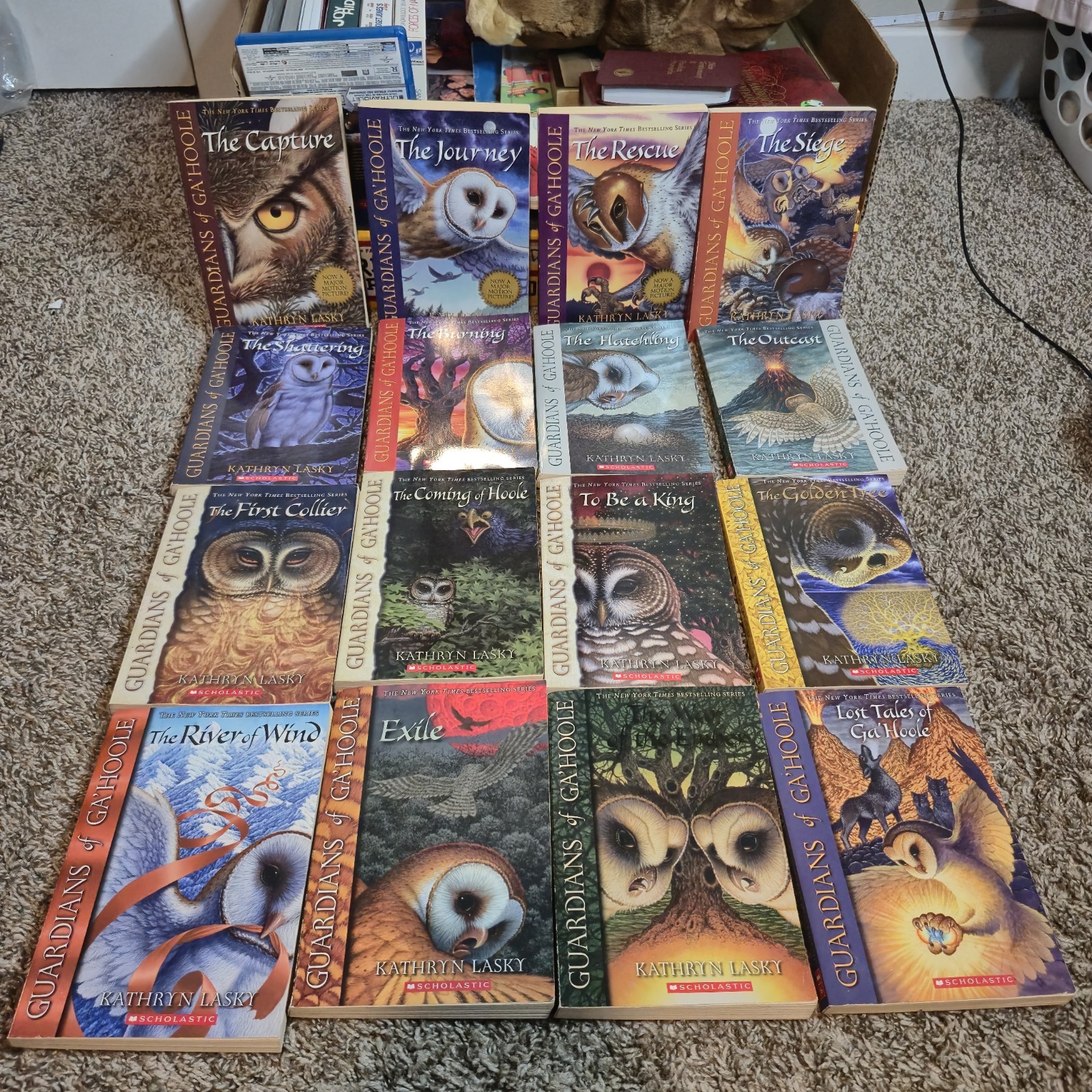Guardians of Ga’hoole Complete Set, Books 1-15 by Kathryn Lasky Excellent Cond!!