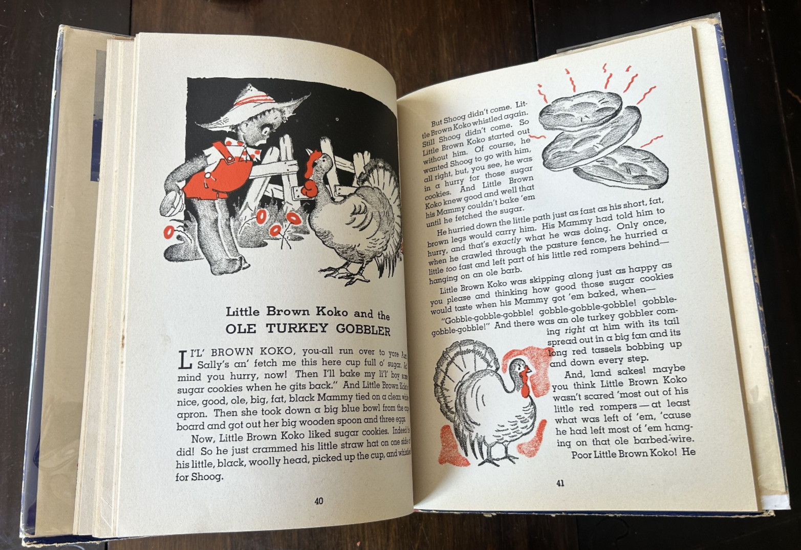Little Brown Koko 1940 Dorothy Wagstaff HC w Dust Jacket Rare Vintage Children’s