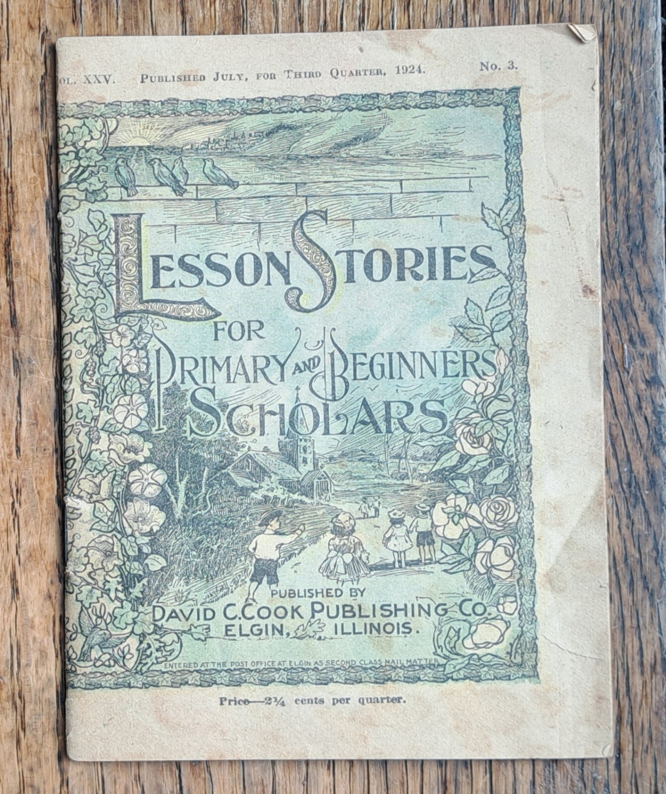 Lesson Stories For Primary And Beginner Scholars 1924 PB. David C. Cook