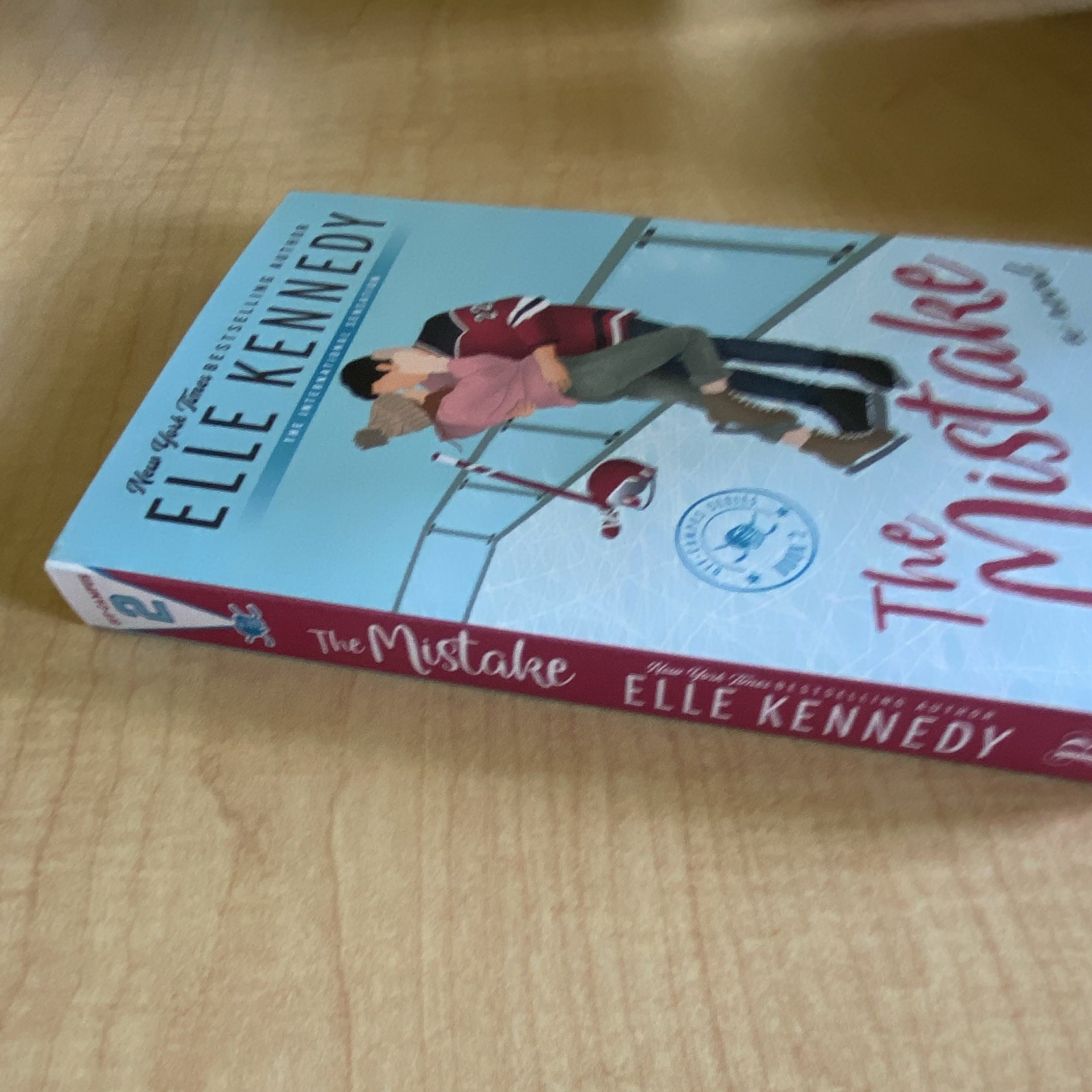 The Mistake (Off-Campus) by Elle Kennedy, Bloom Books, Romance Novel, PB