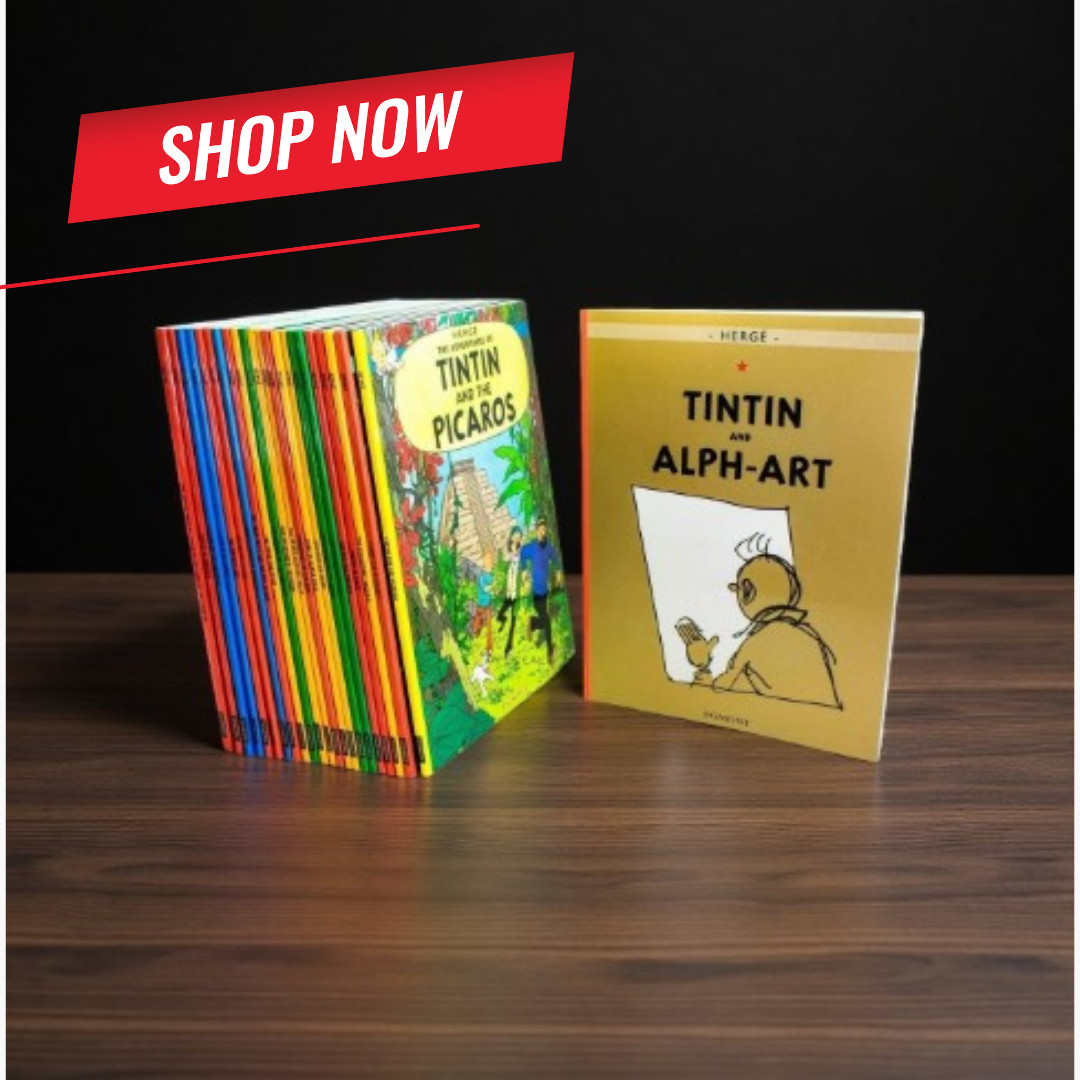 The Adventures of Tintin – 23-Book Complete Collection Box Set, Full Edition